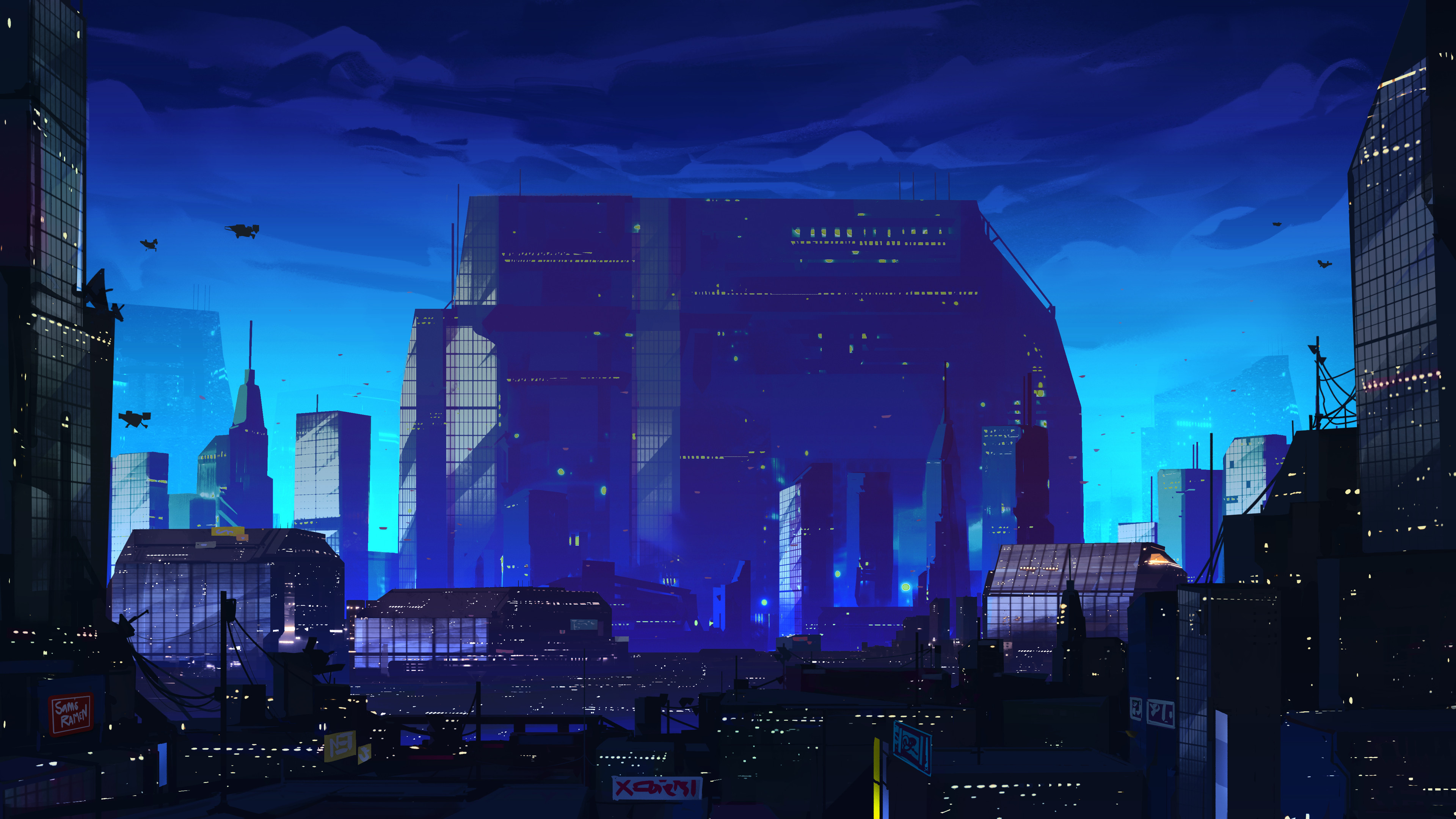 City Digital Art Wallpapers