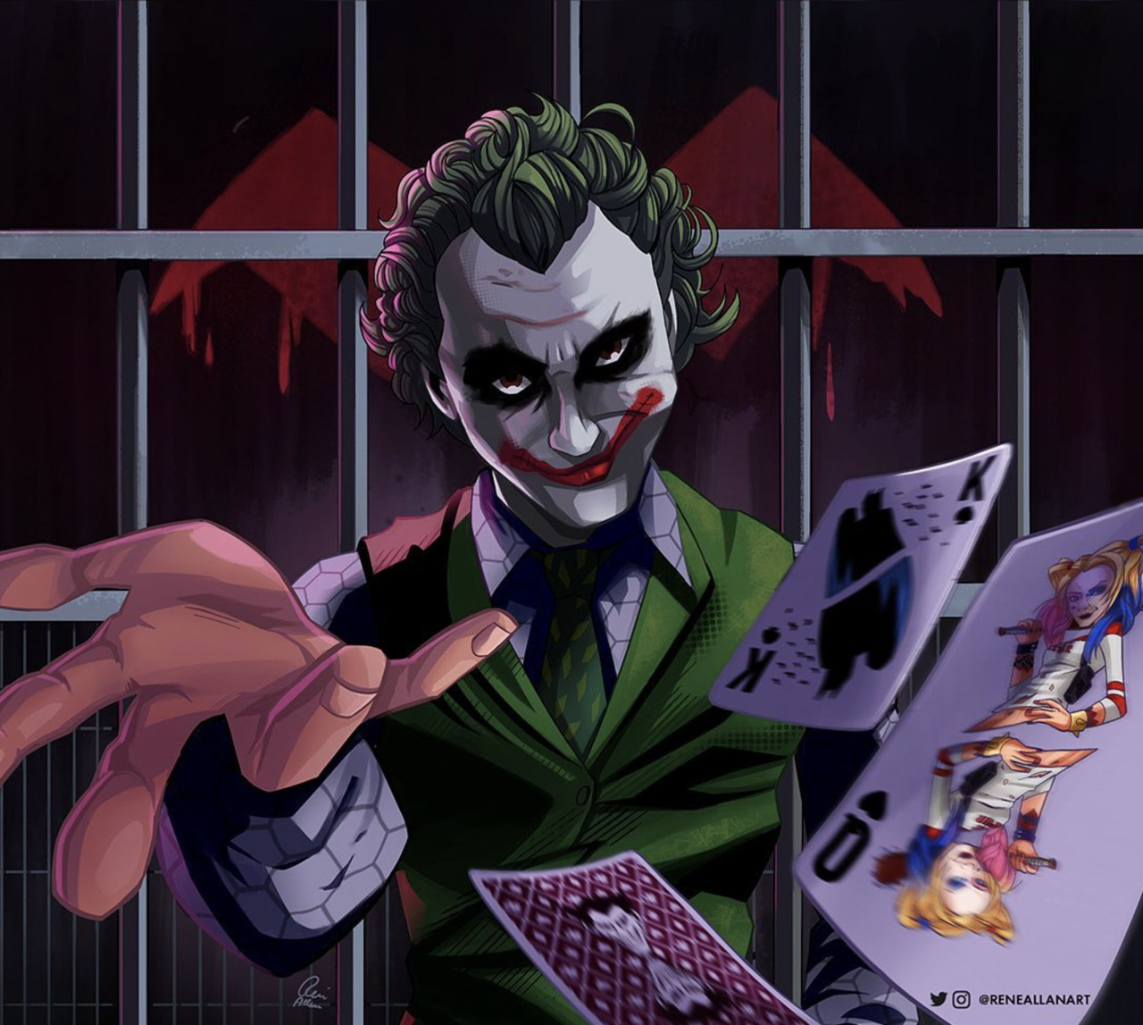 Classic Joker Art Wallpapers