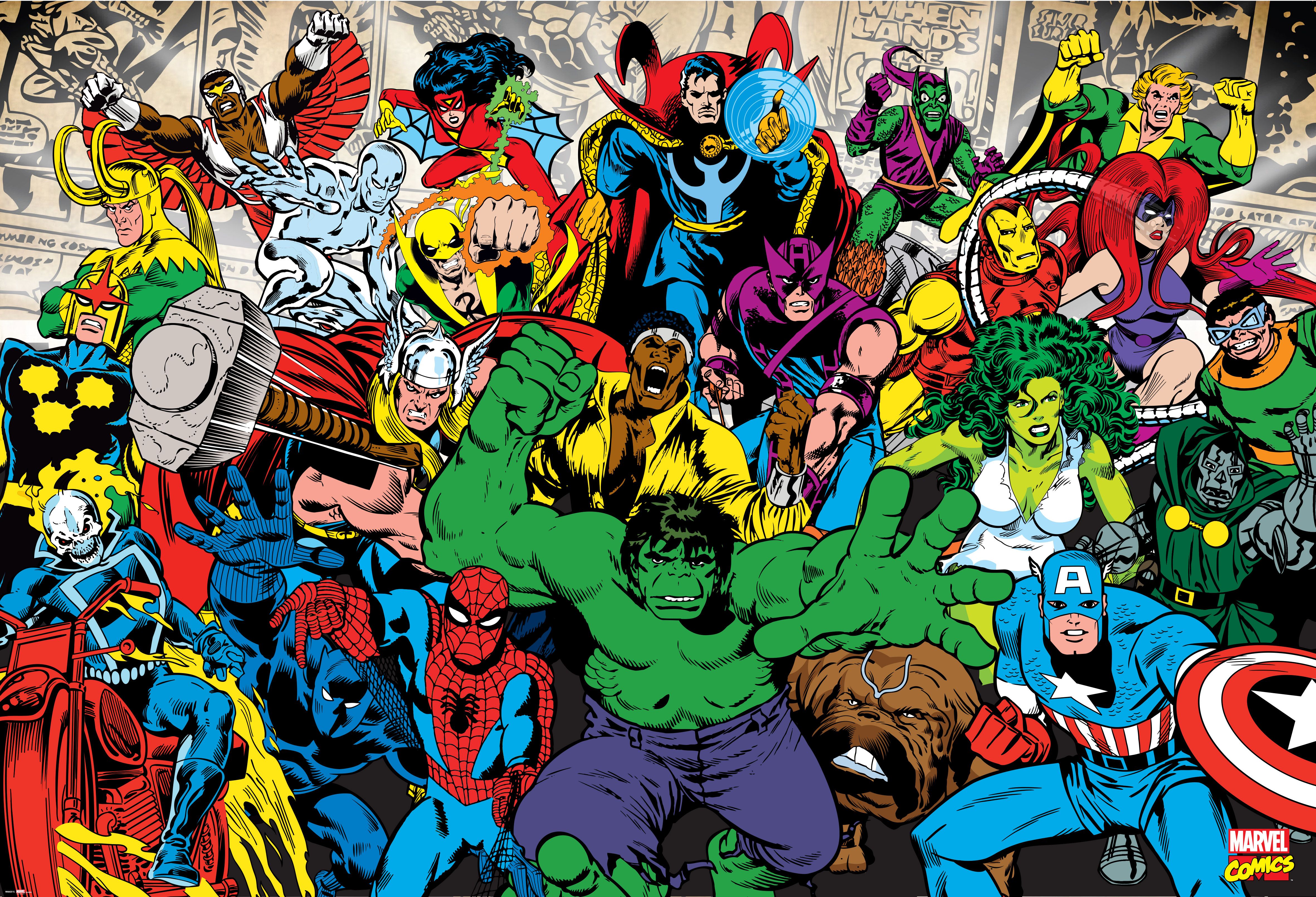 Classic Marvel Comics Wallpapers