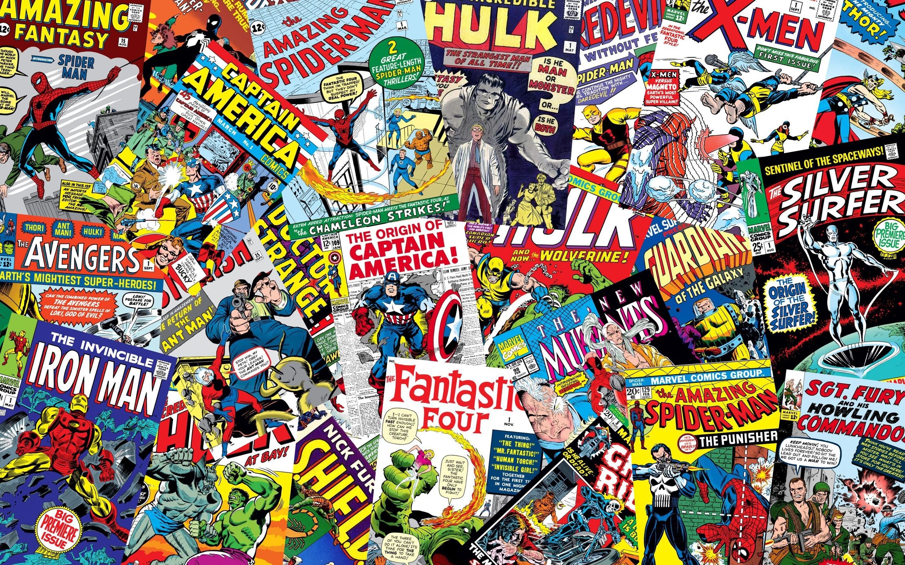 Classic Marvel Comics Wallpapers