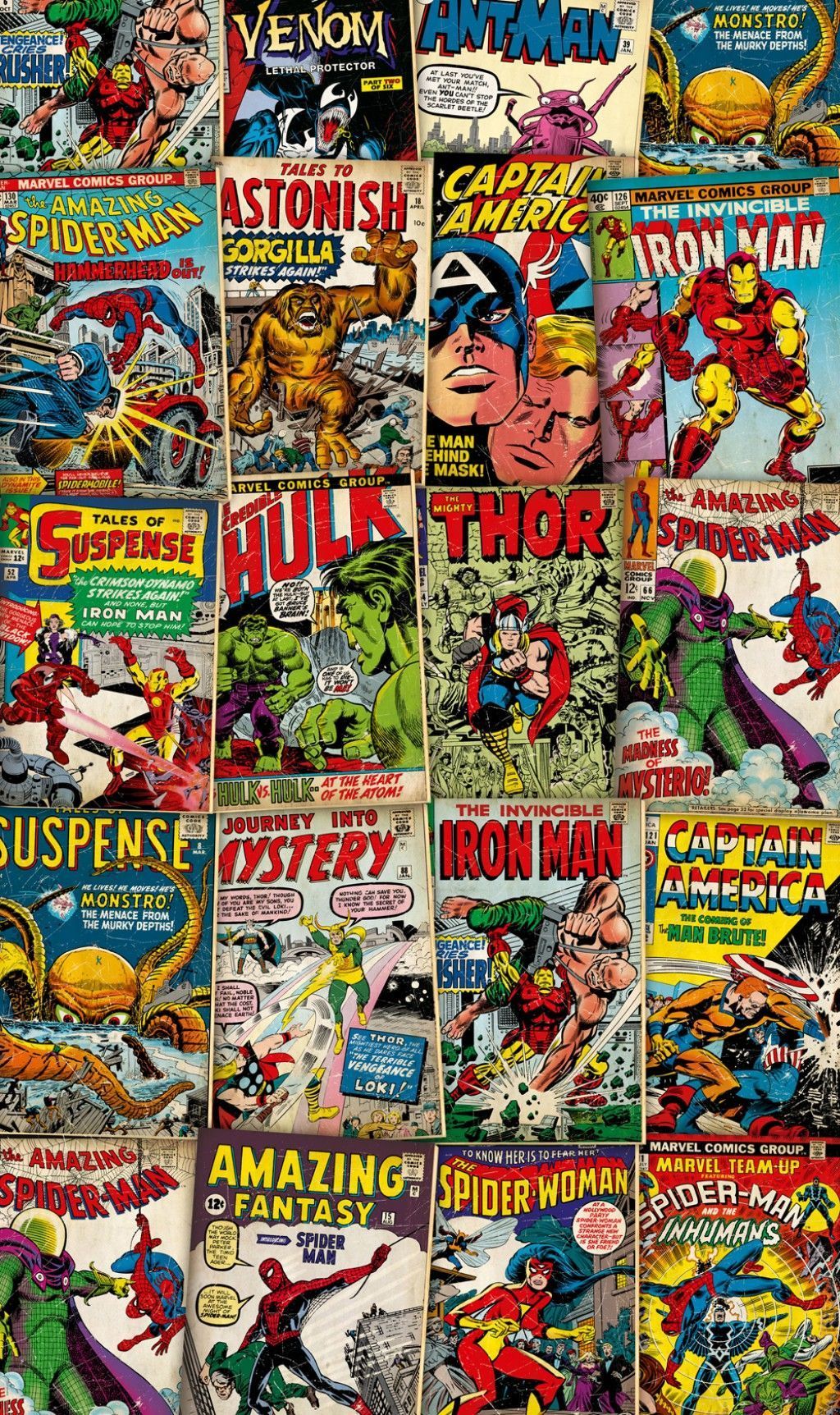 Classic Marvel Comics Wallpapers