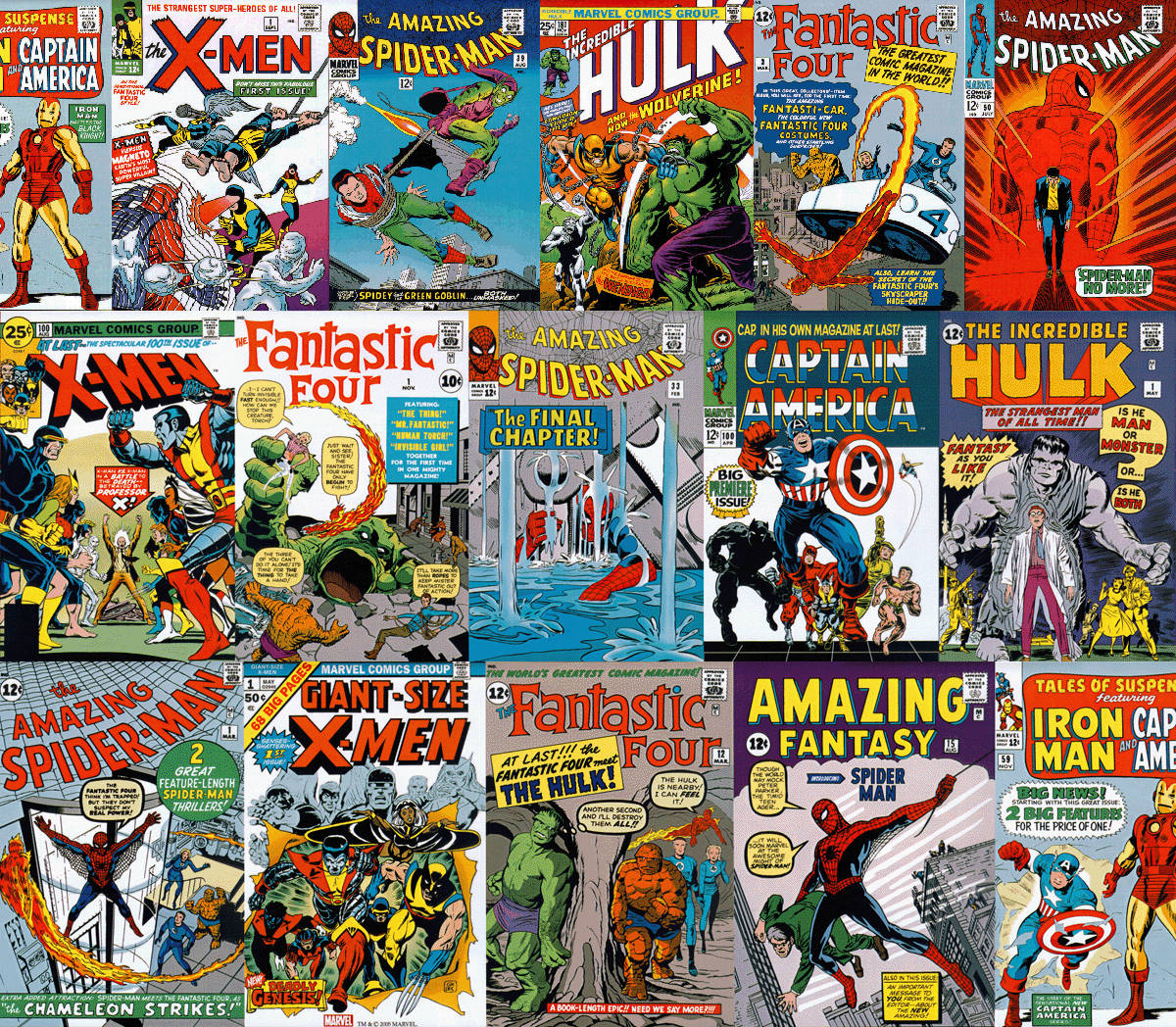 Classic Marvel Comics Wallpapers