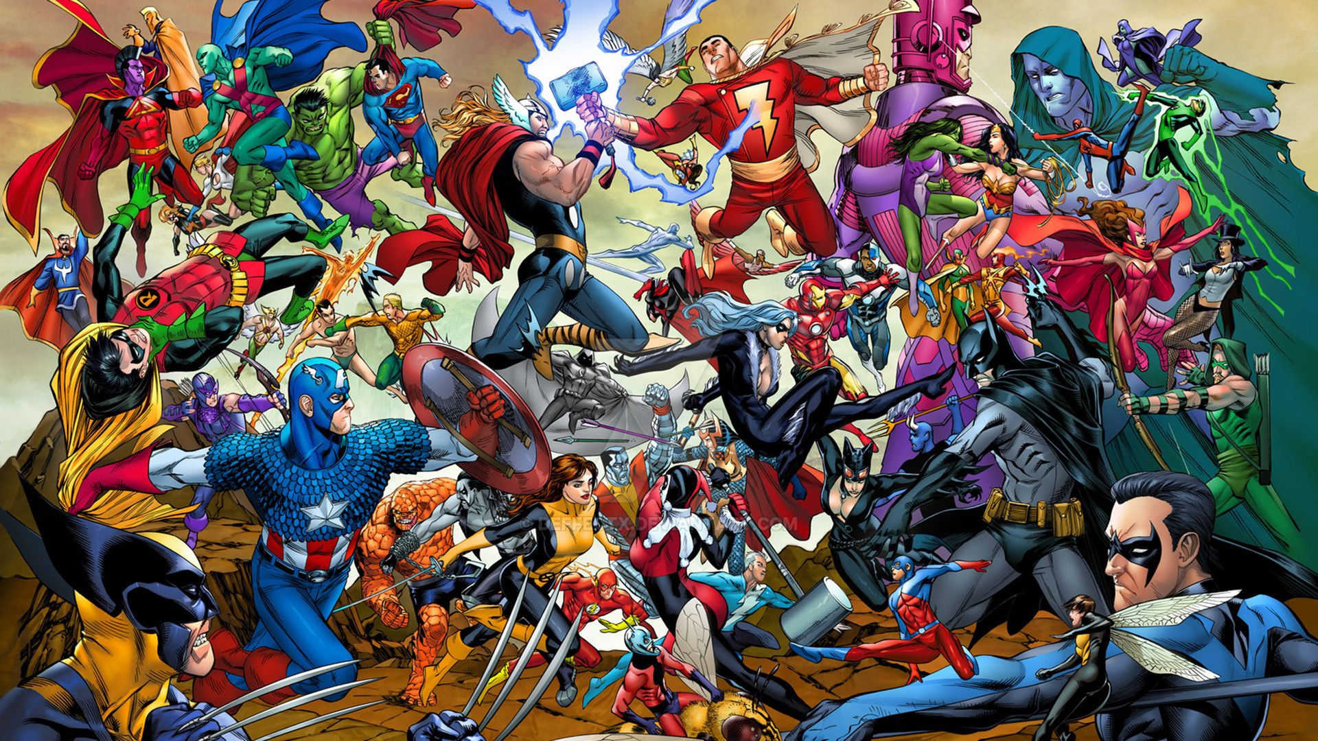 Classic Marvel Comics Wallpapers