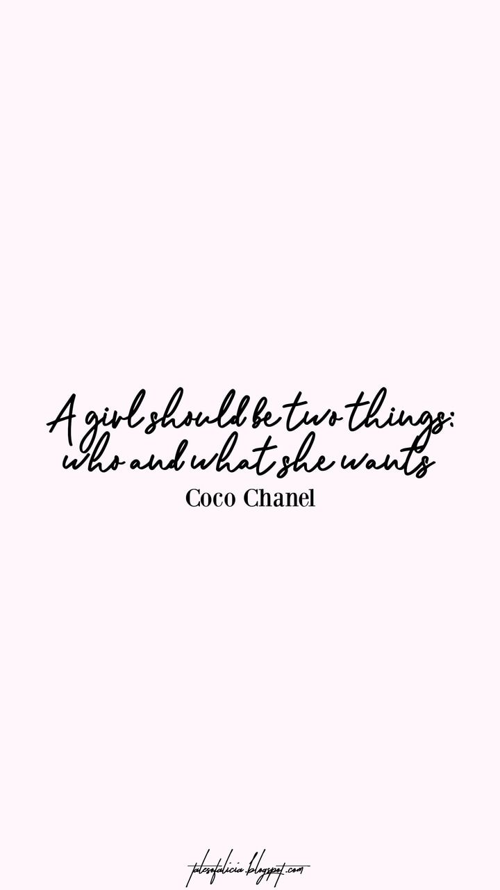 Coco Chanel Quotes Wallpapers