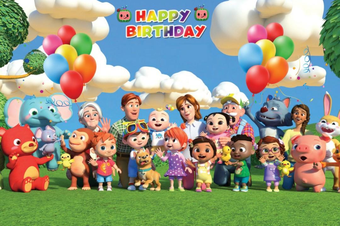 Cocomelon Happy Birthday Images Wallpapers