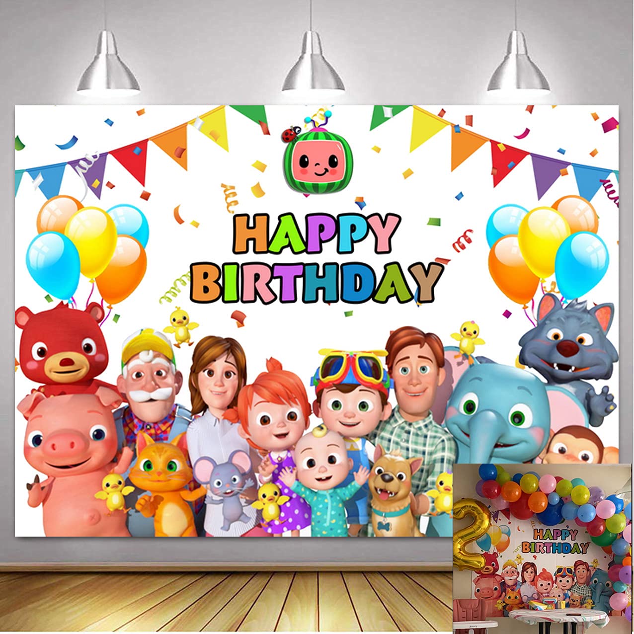 Cocomelon Happy Birthday Images Wallpapers