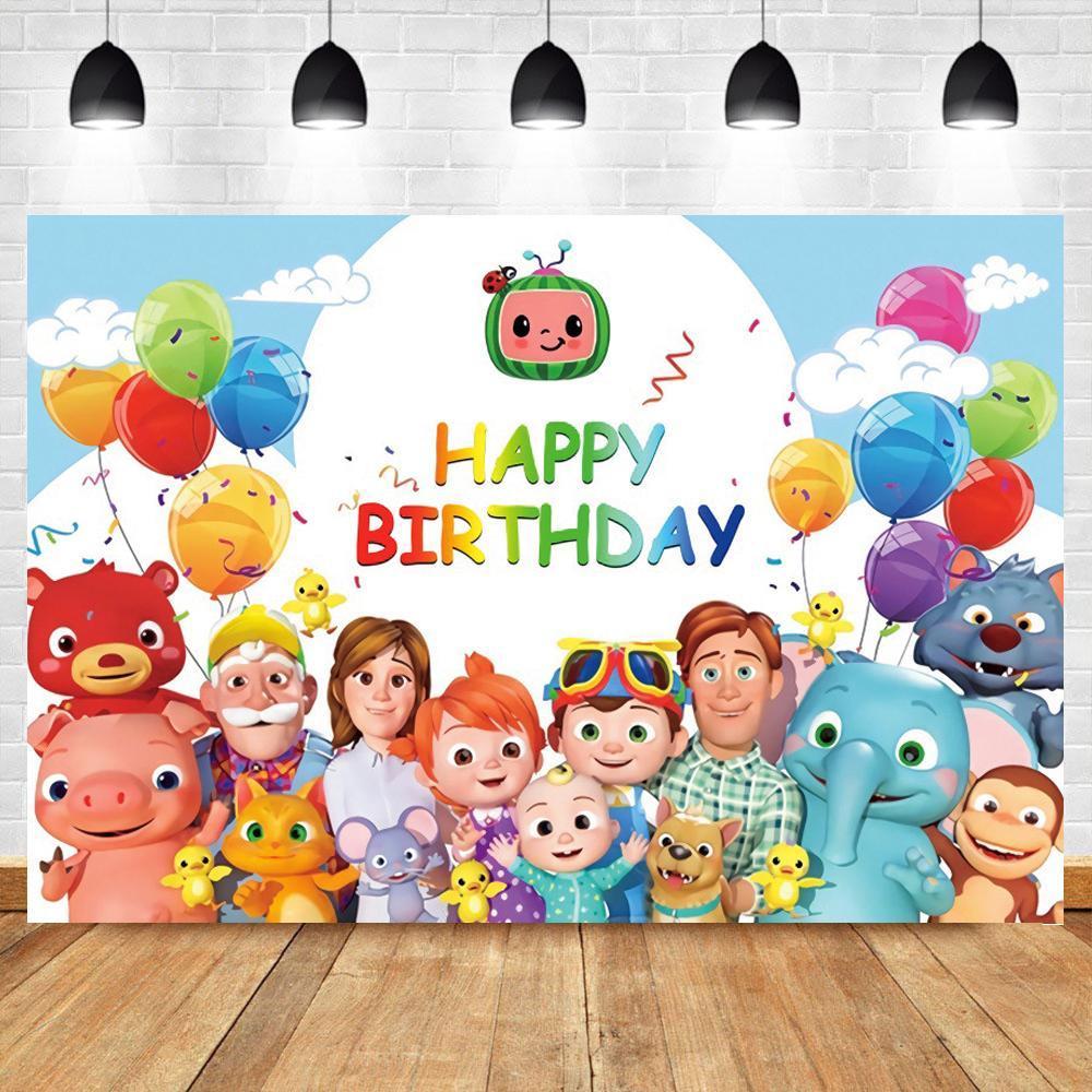 Cocomelon Happy Birthday Images Wallpapers