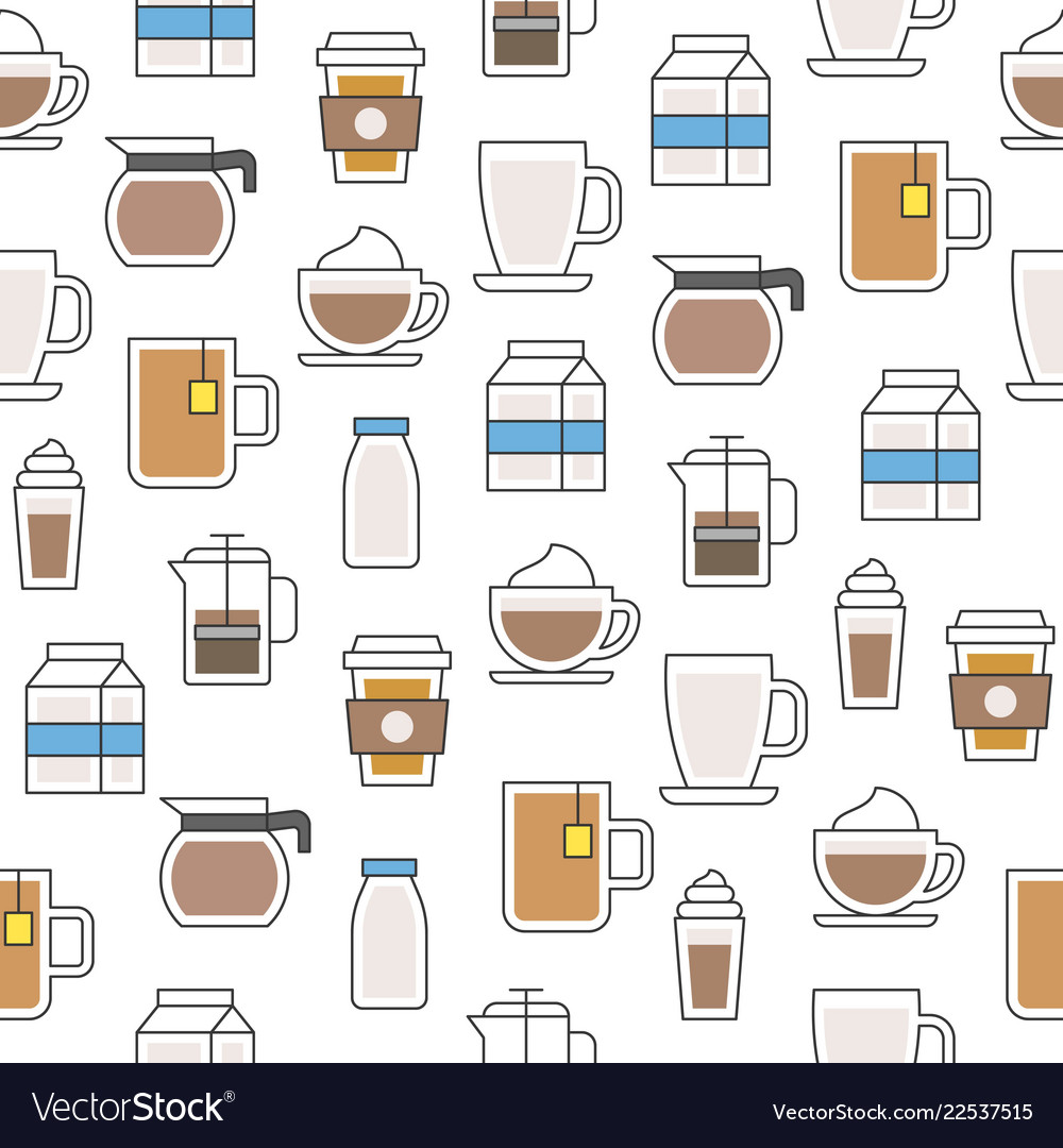 Coffee Pattern Wallpapers