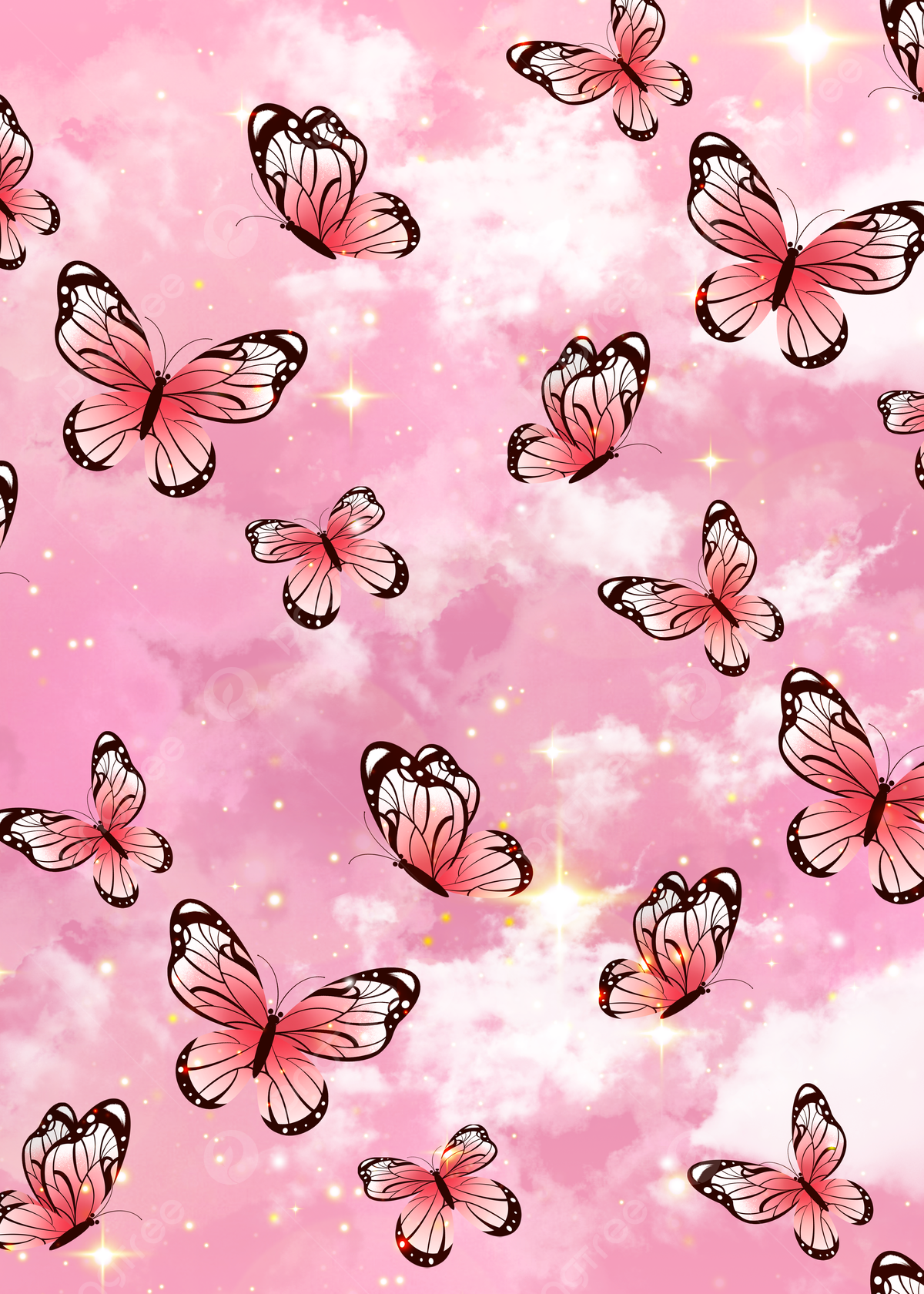 Colorful Butterflies Wallpapers