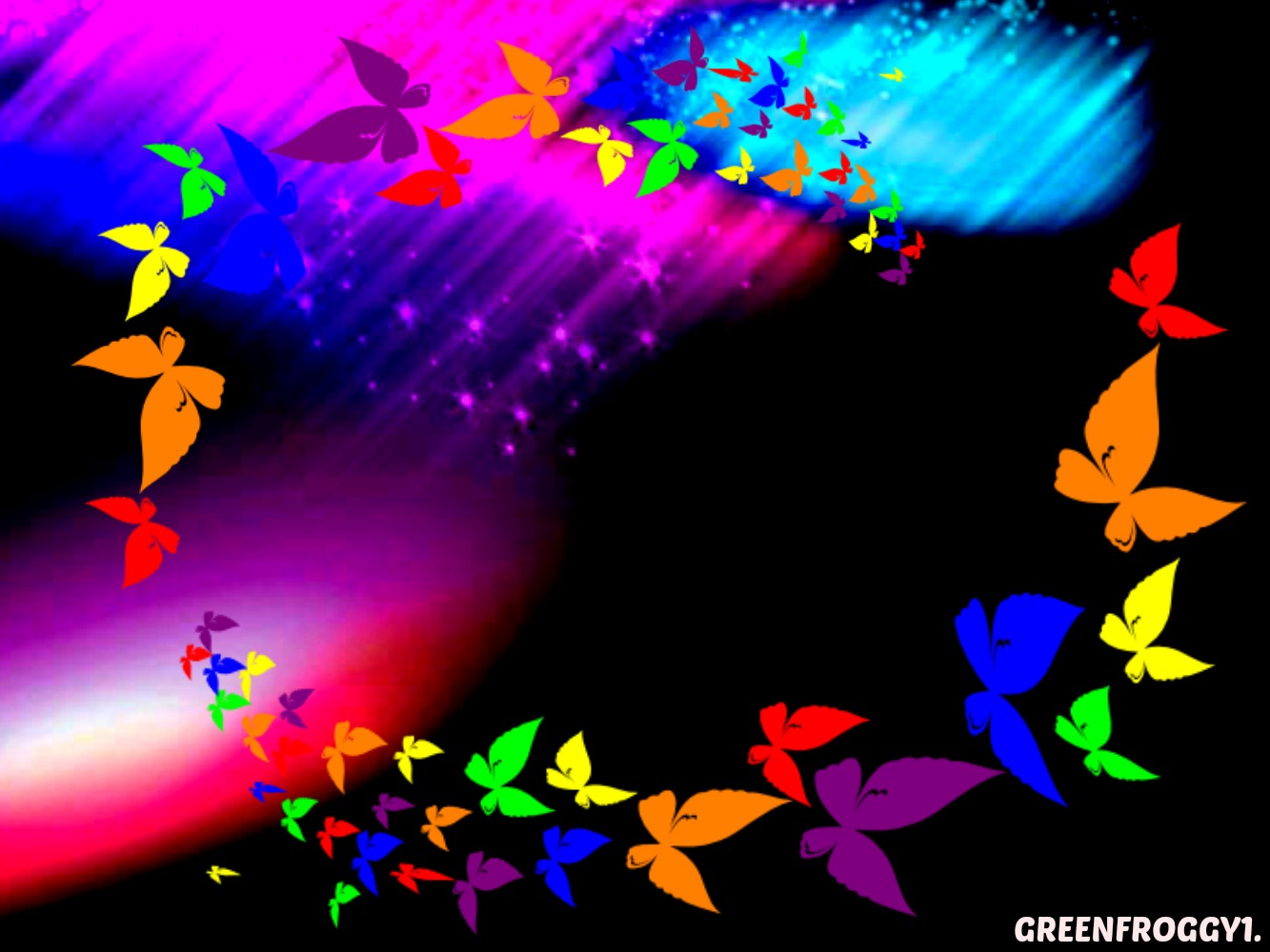 Colorful Butterflies Wallpapers