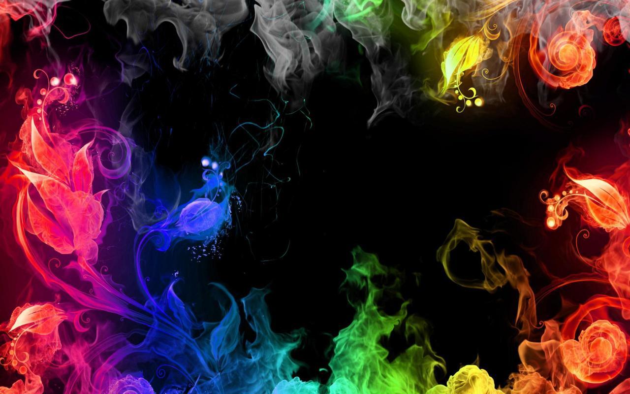 Colorful Fire Cool Wallpapers