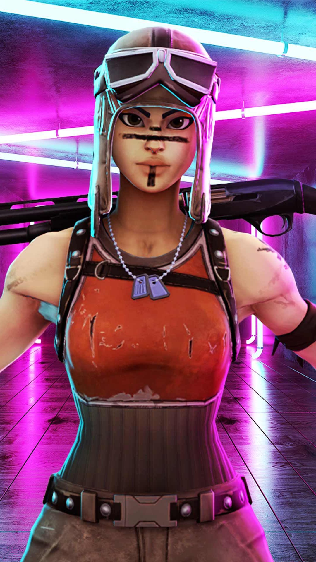 Cool Fortnite Renegade Raider Wallpapers