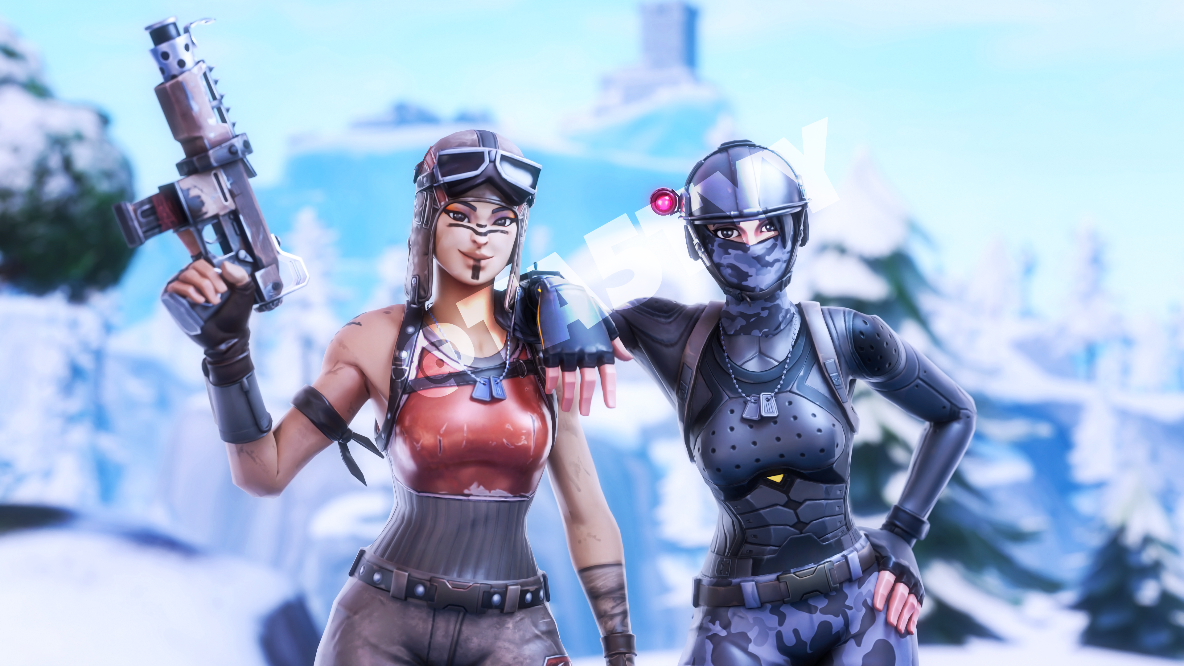 Cool Fortnite Renegade Raider Wallpapers