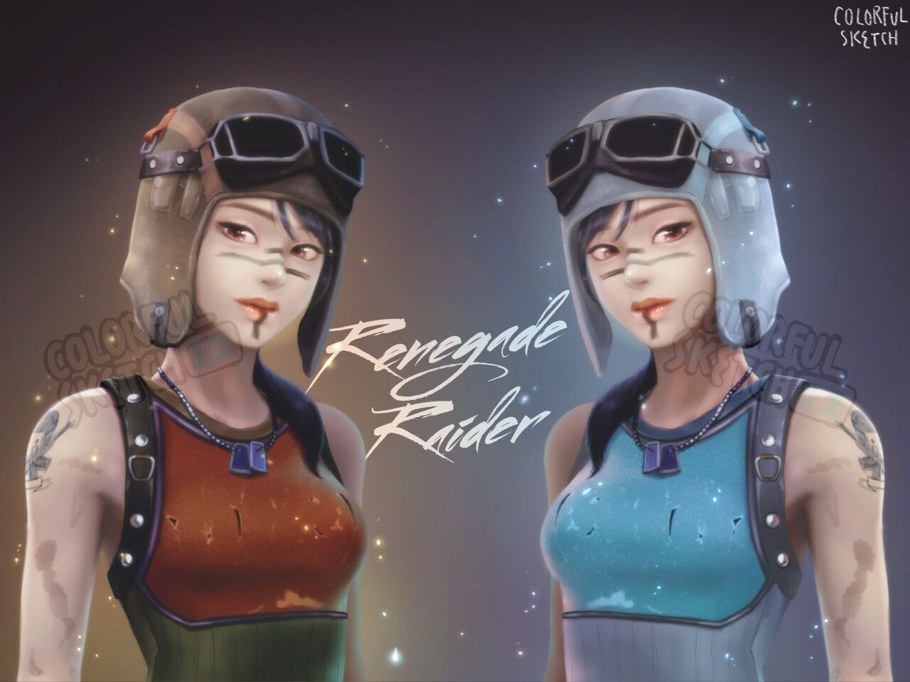 Cool Fortnite Renegade Raider Wallpapers