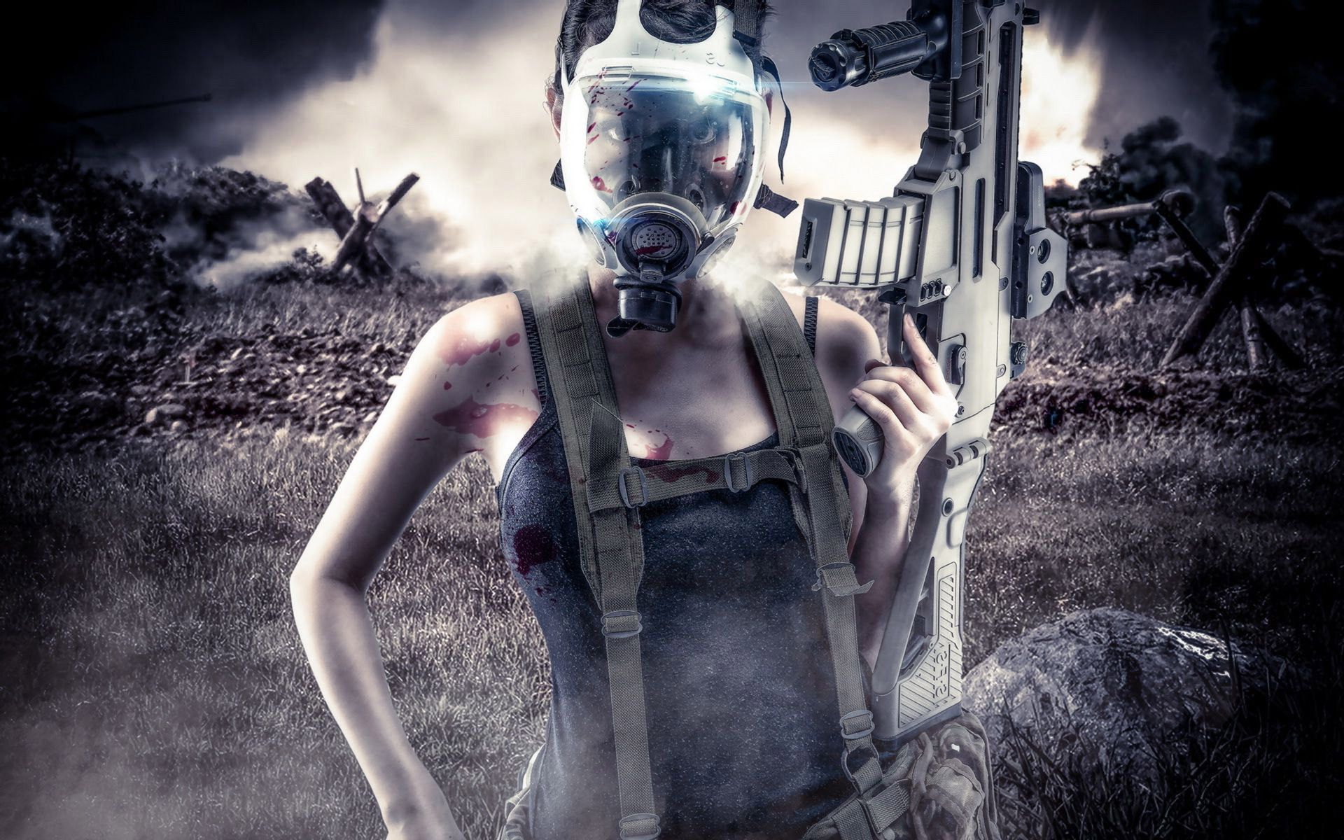 Cool Gas Mask Wallpapers