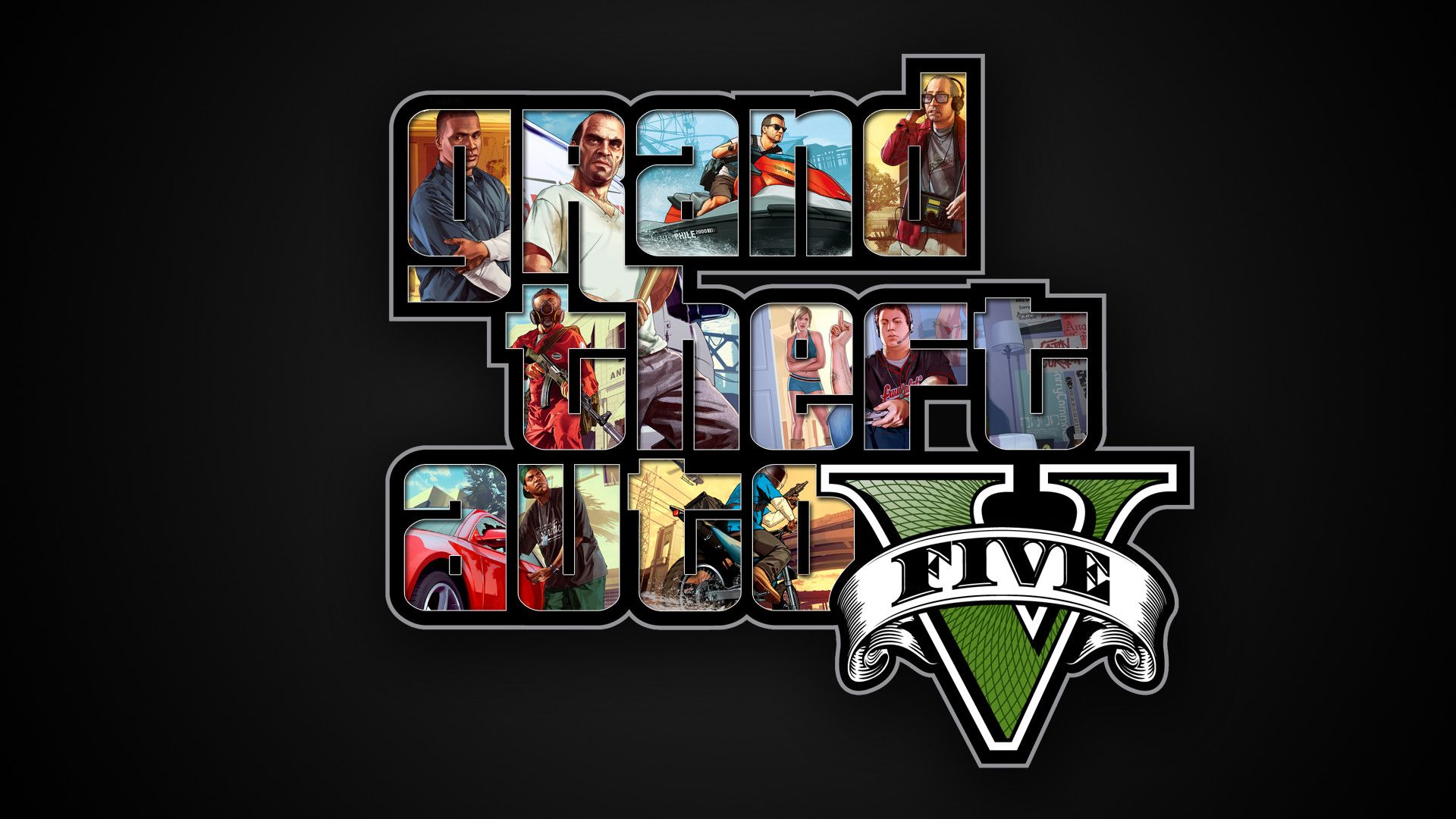 Cool Gta 5 Logo Wallpapers