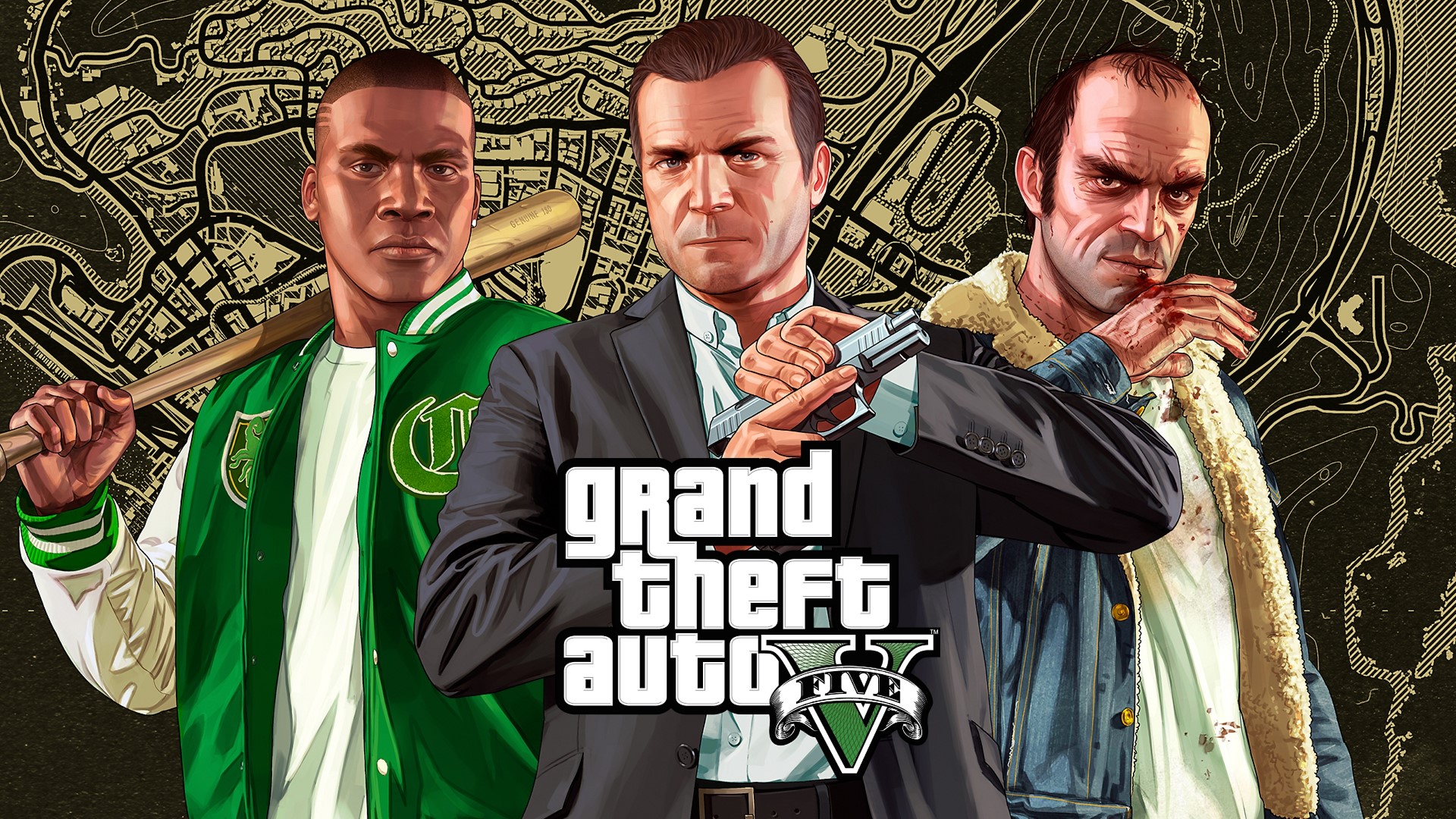 Cool Gta 5 Logo Wallpapers