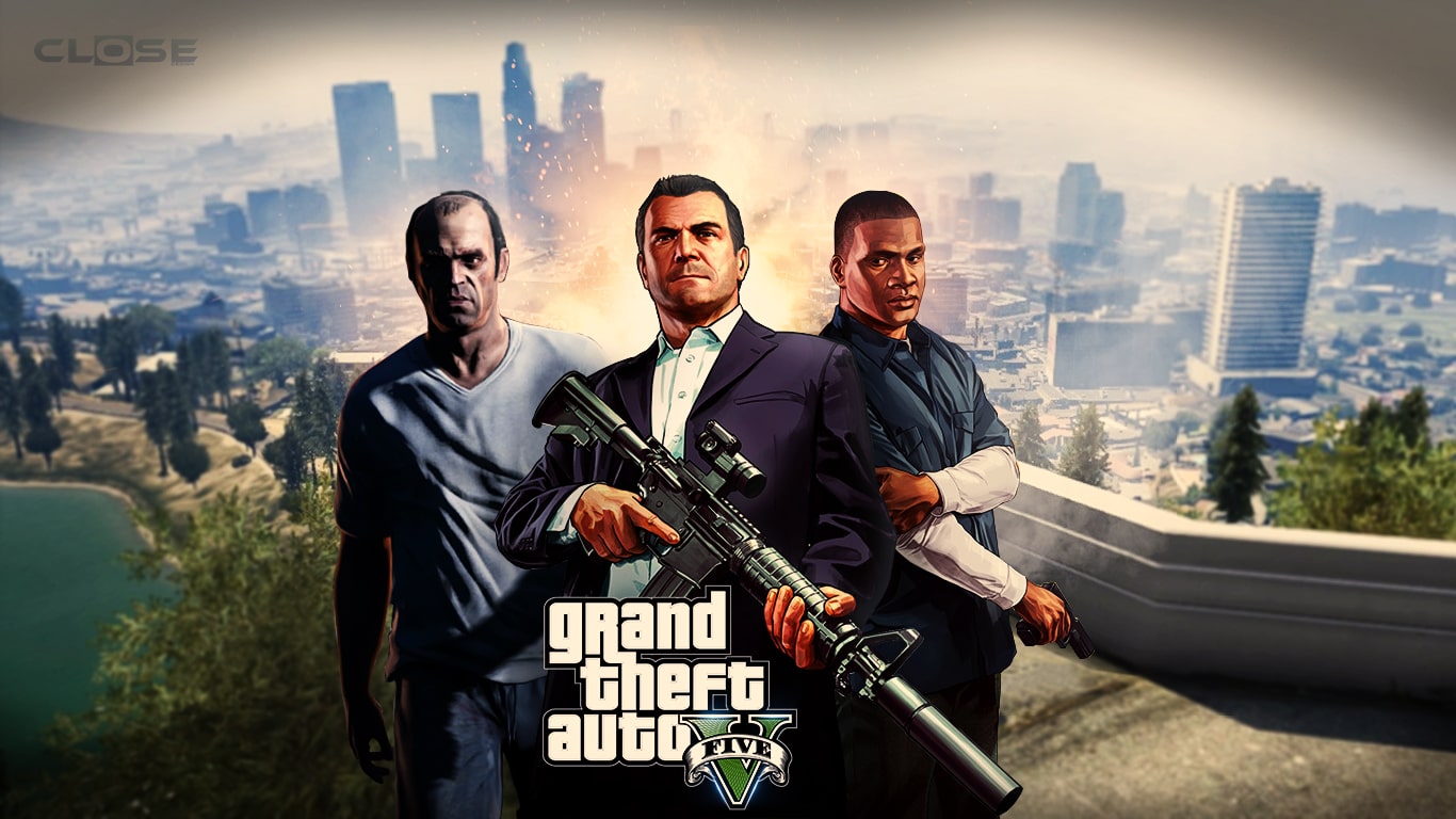 Cool Gta 5 Logo Wallpapers