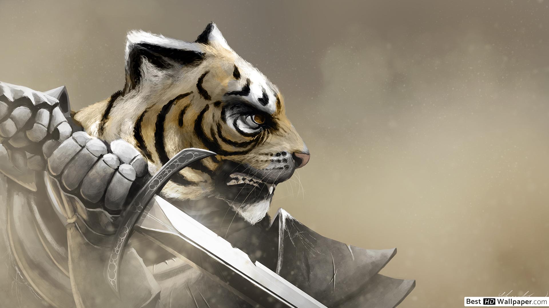 Cool Tiger Warrior Wallpapers