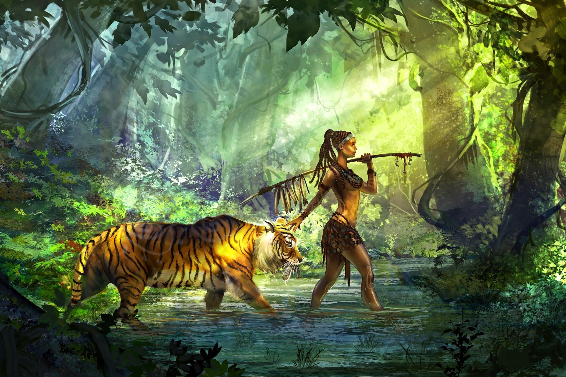 Cool Tiger Warrior Wallpapers