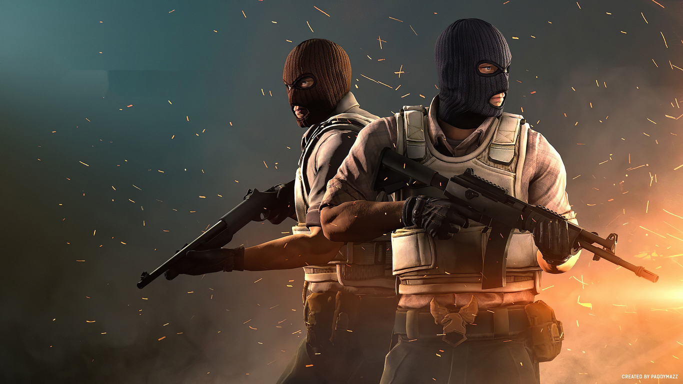 Counter Strike Global Offensive 1366X768 Wallpapers