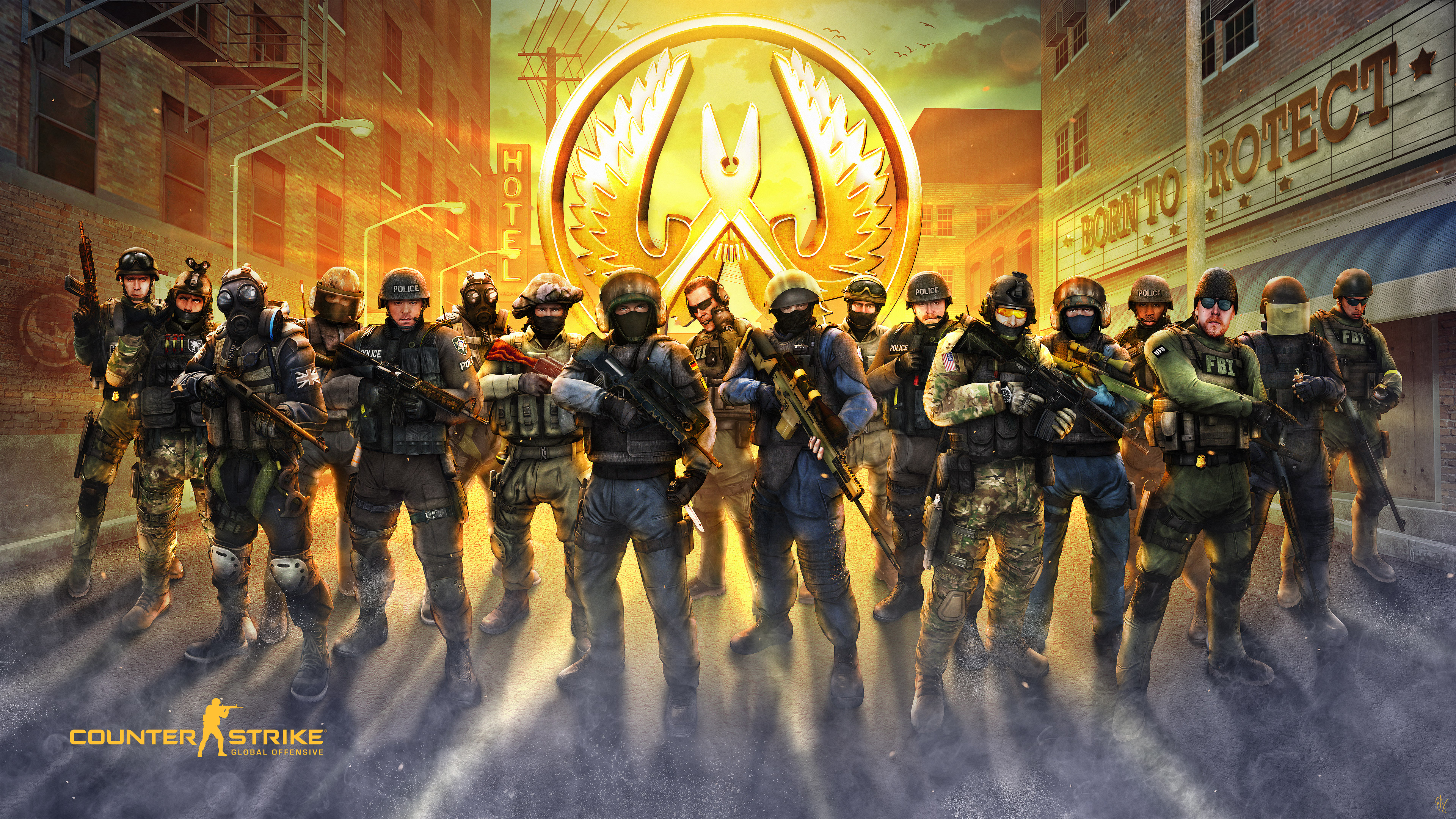 Counter Strike Global Offensive 1366X768 Wallpapers