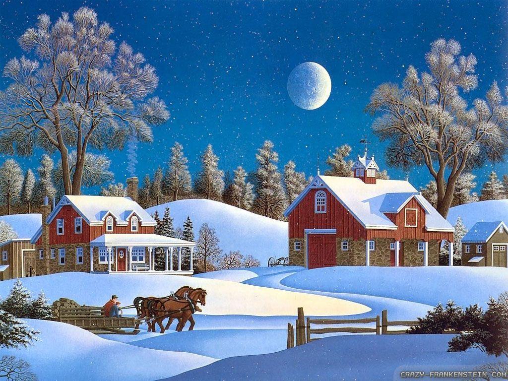 Country Winter Wallpapers