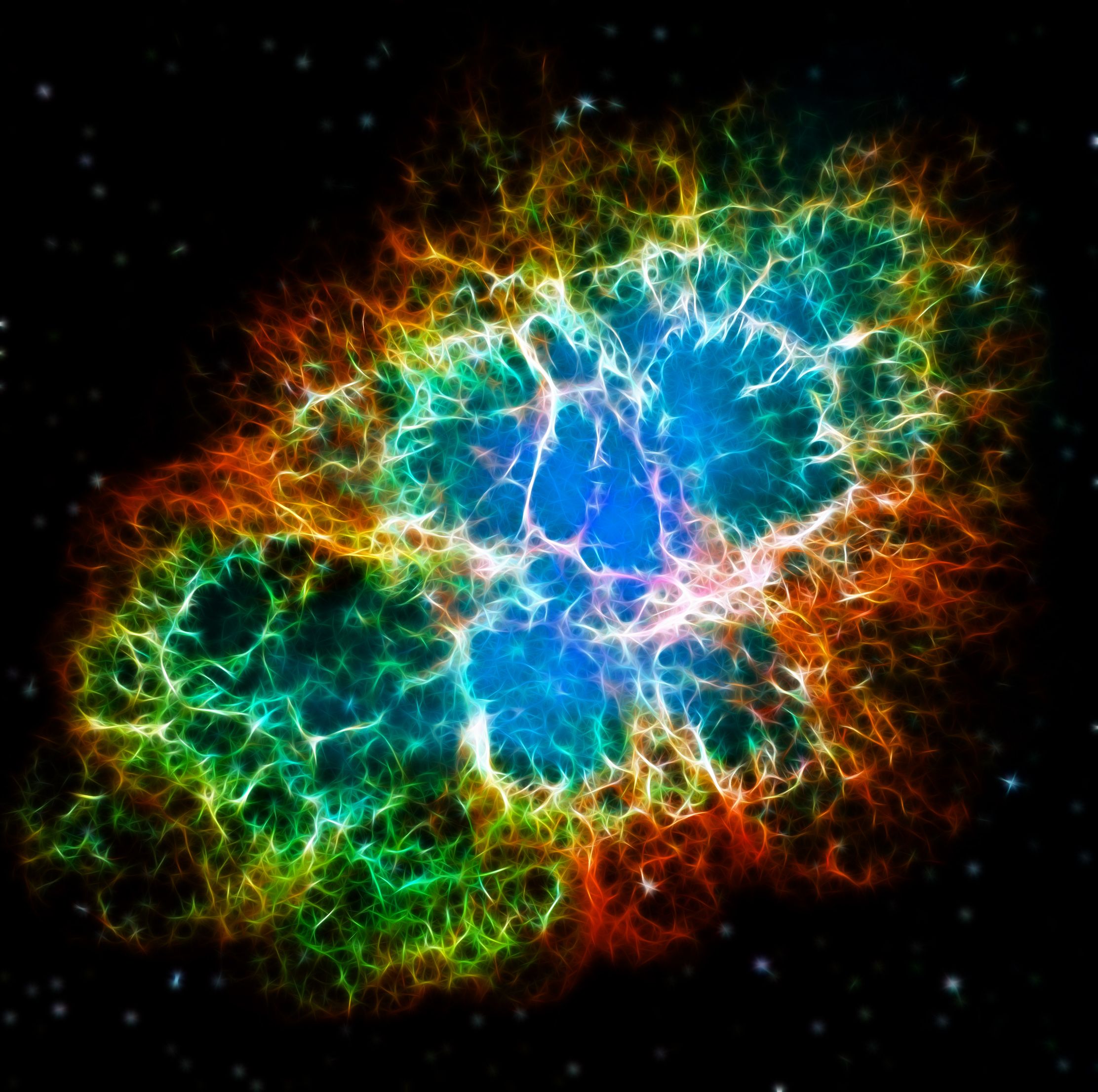 Crab Nebula 1920X1080 Wallpapers