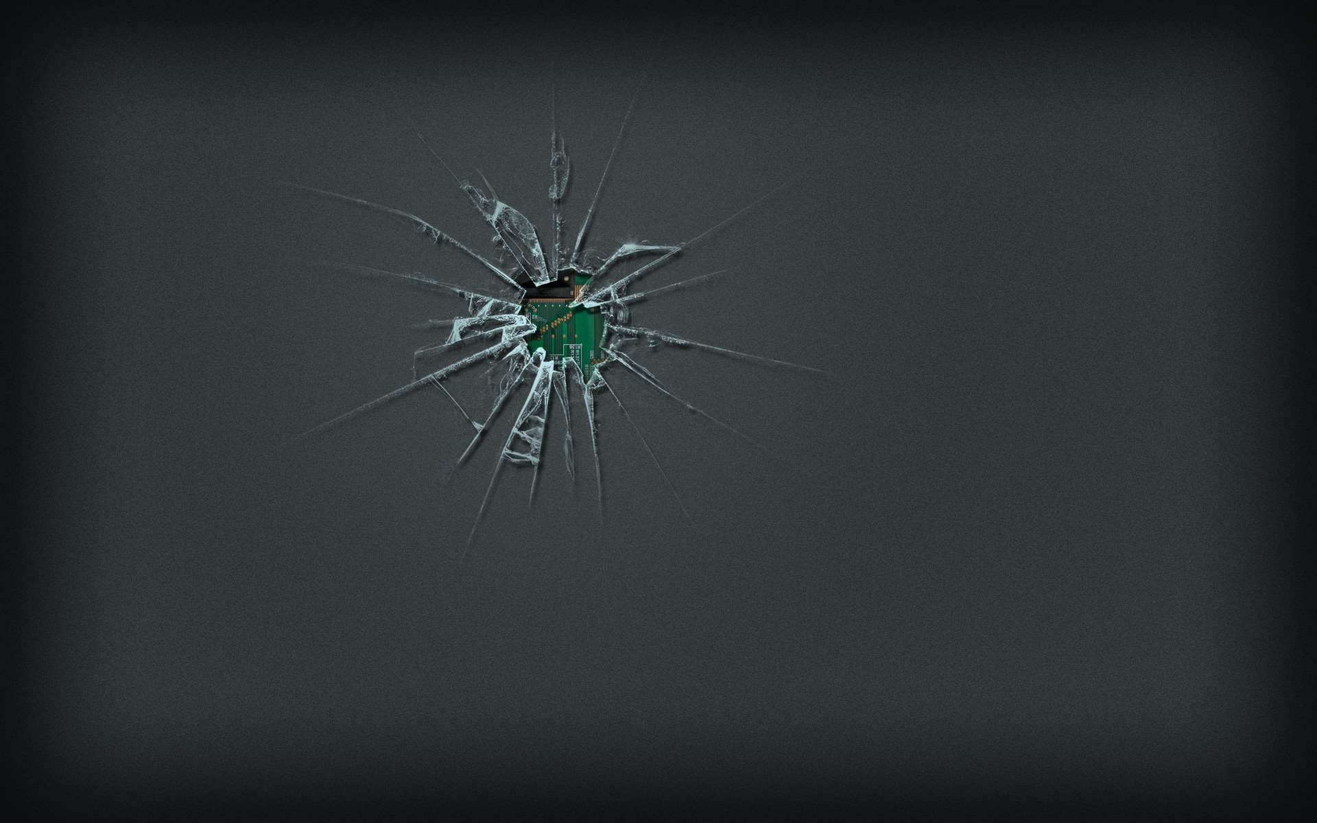 Cracked Ipad Screen Realistic Wallpapers