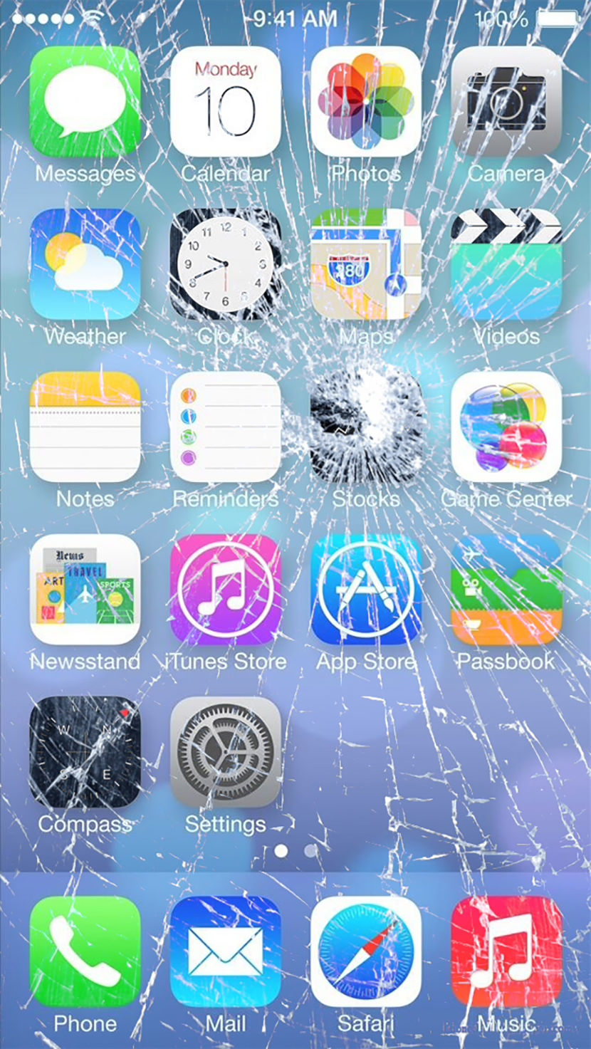 Cracked Iphone Wallpapers