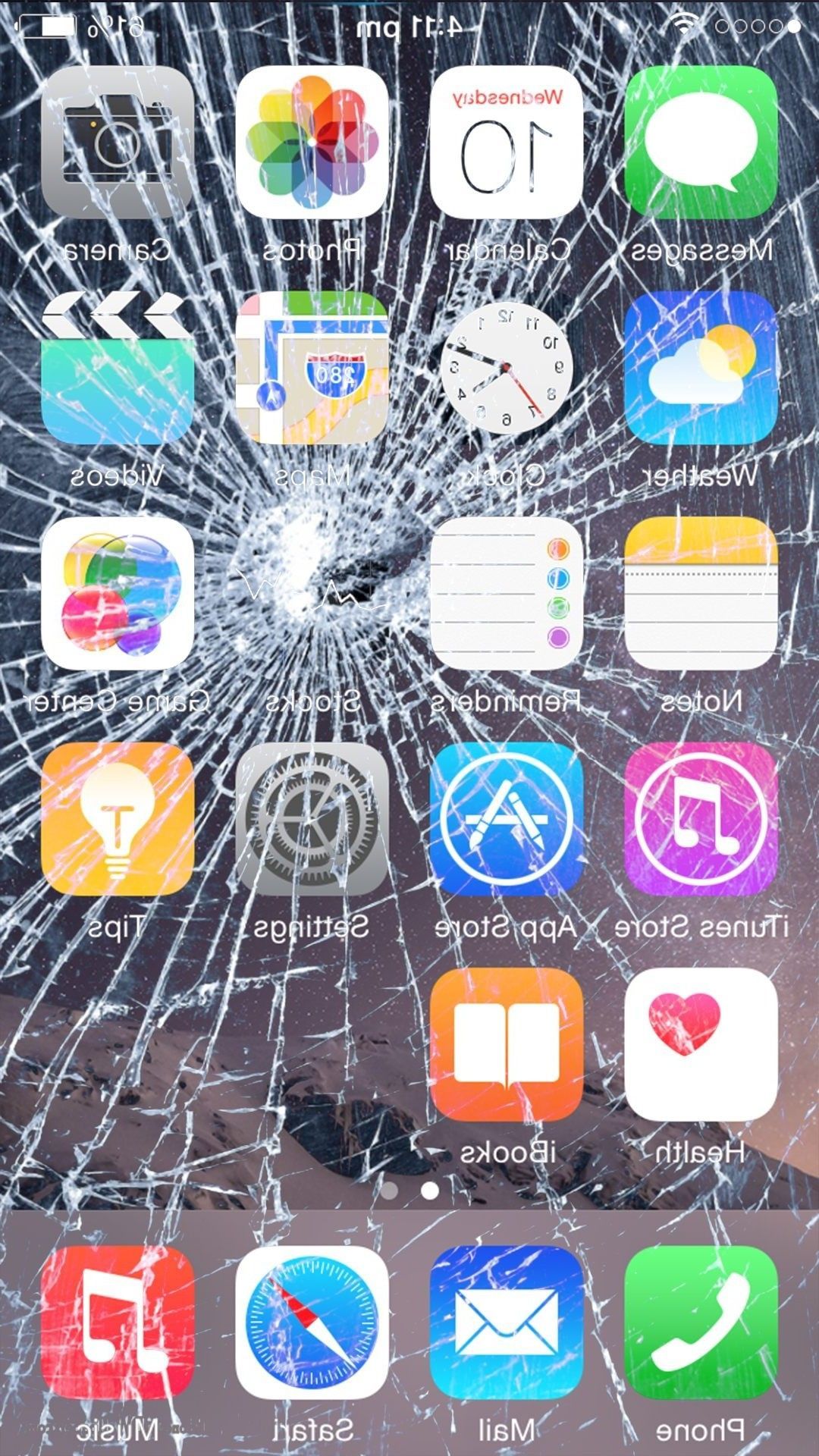 Cracked Iphone Wallpapers