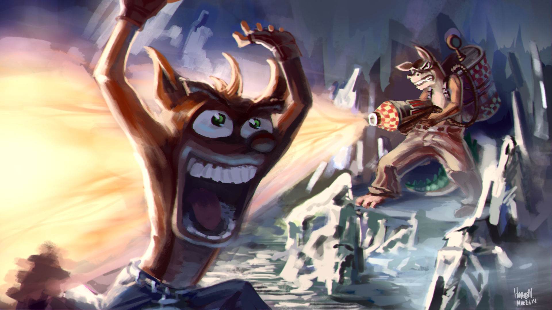 Crash Bandicoot Hd Wallpapers