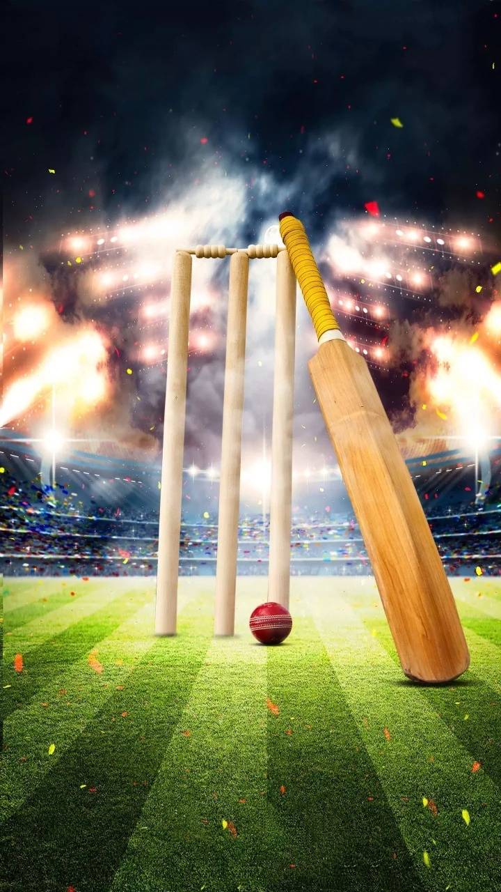 Cricket Paddle And Ball Wallpapers