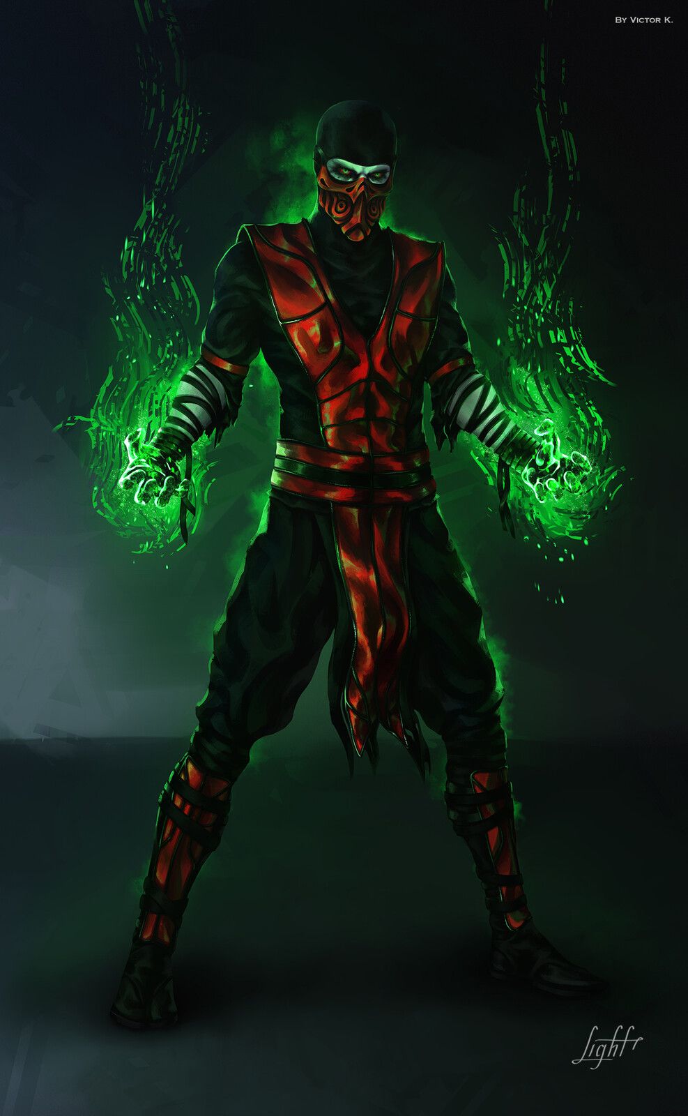 Crimson Ermac Wallpapers