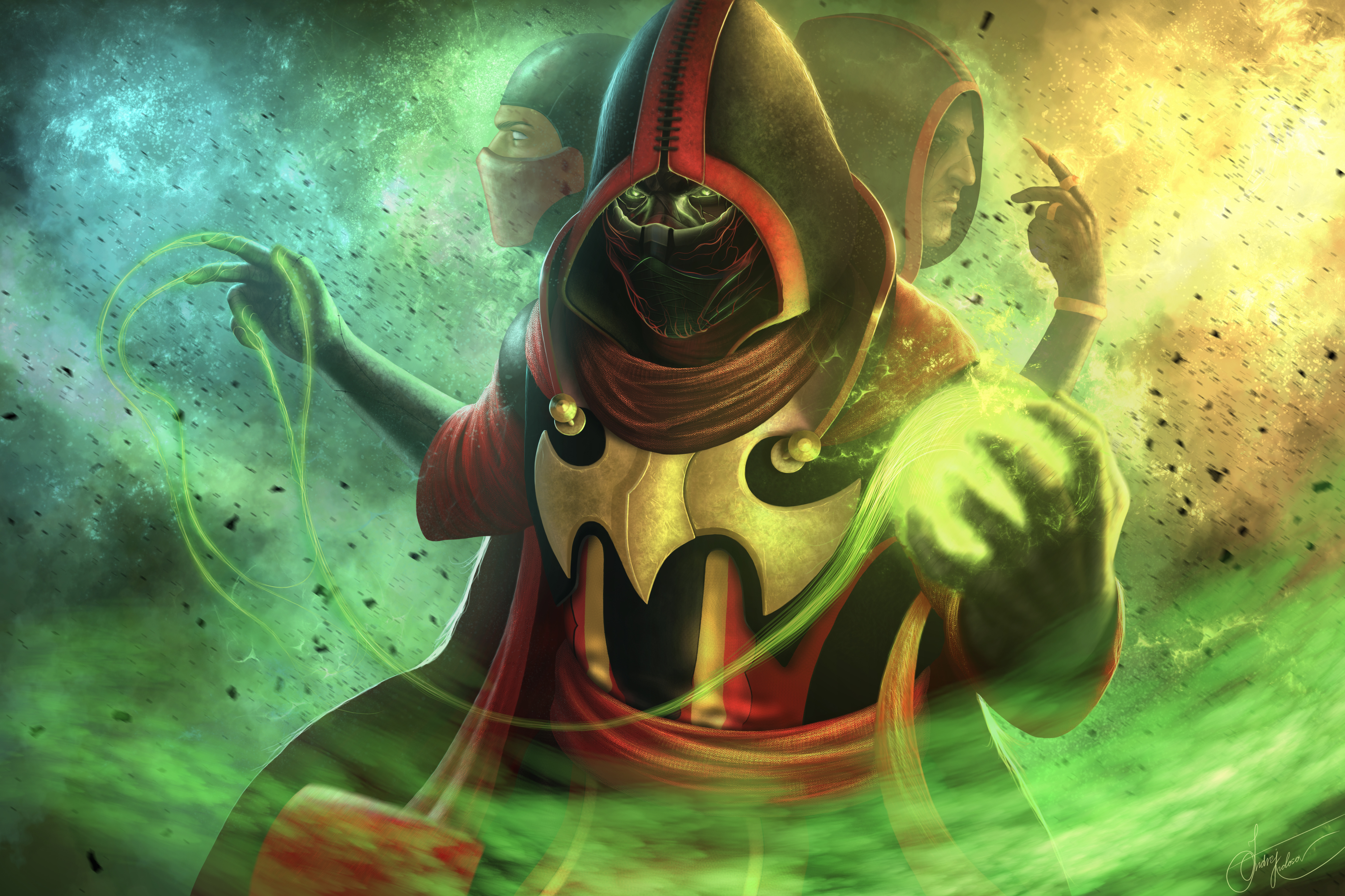 Crimson Ermac Wallpapers