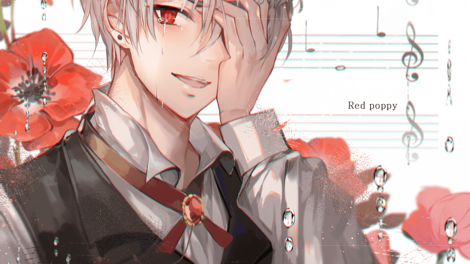 Crying Anime Boy Wallpapers