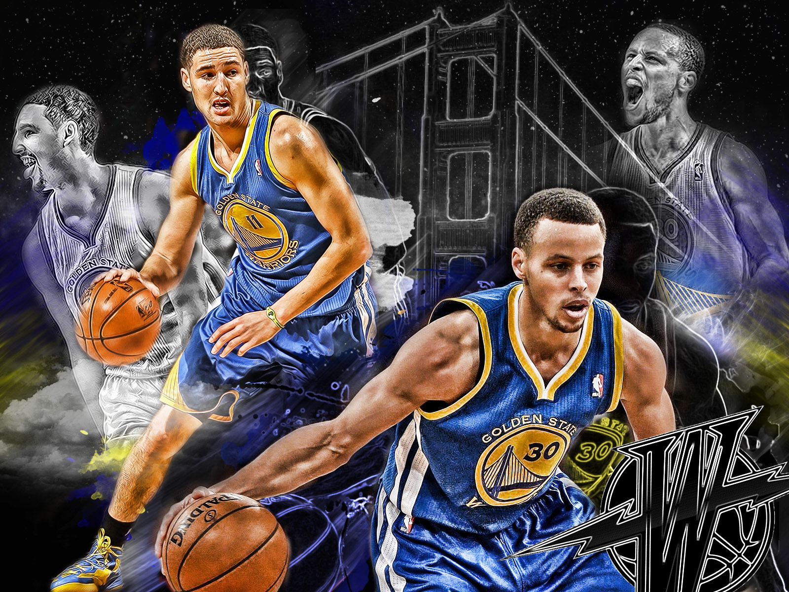 Curry And Klay Wallpapers