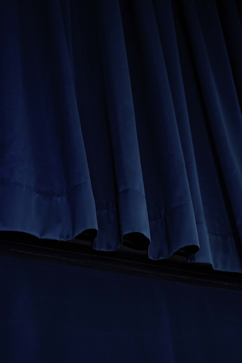 Curtain Blue Wallpapers