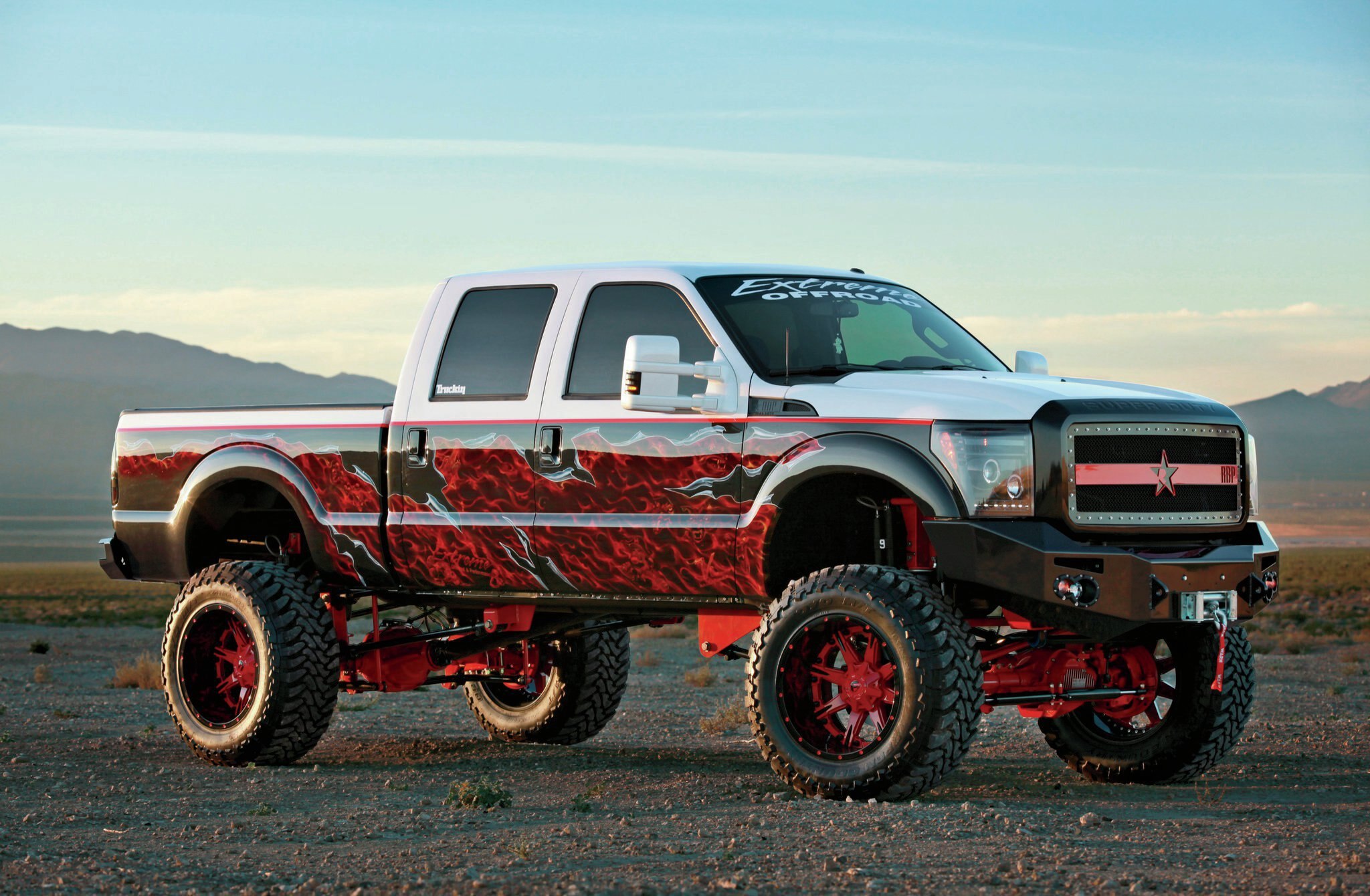 Custom Ford F250 Lifted Wallpapers