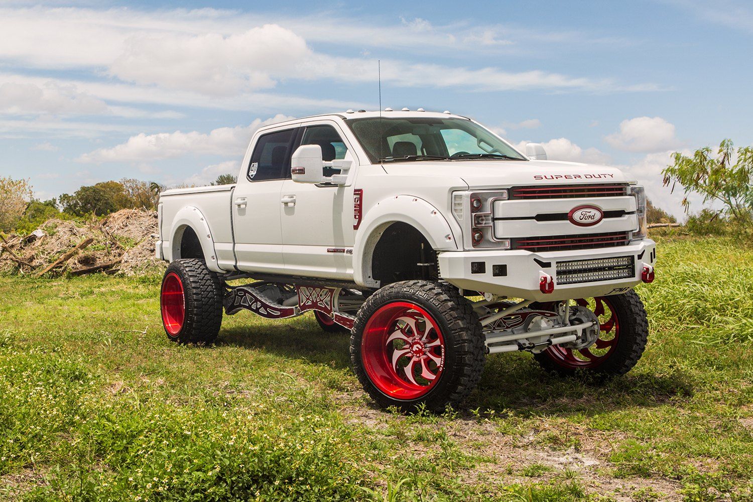 Custom Ford F250 Lifted Wallpapers