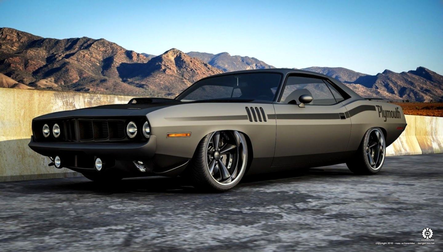 Custom Muscle Cars Wallpapers