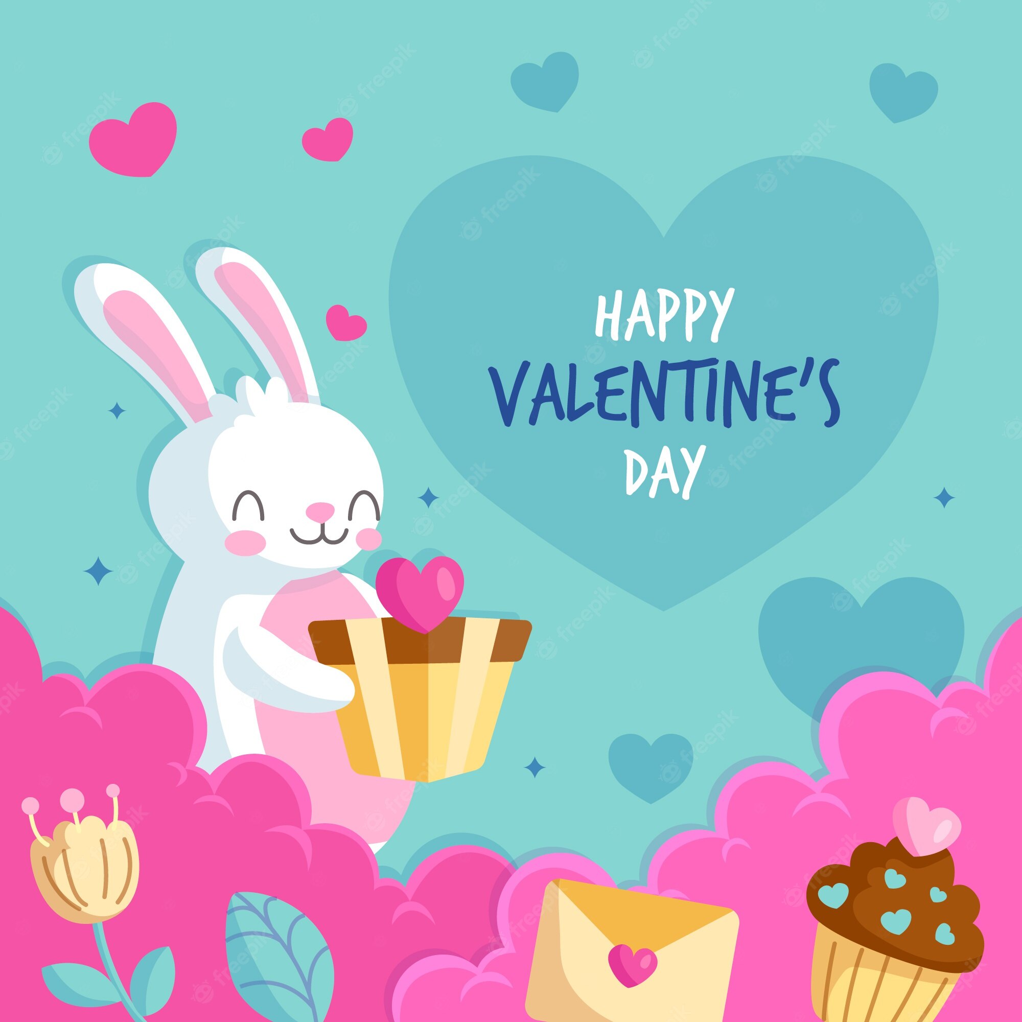 Cute Animal Valentines Day Wallpapers