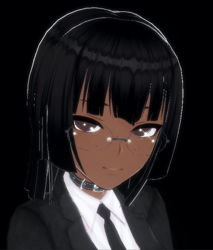 Cute Black Anime Girls Wallpapers