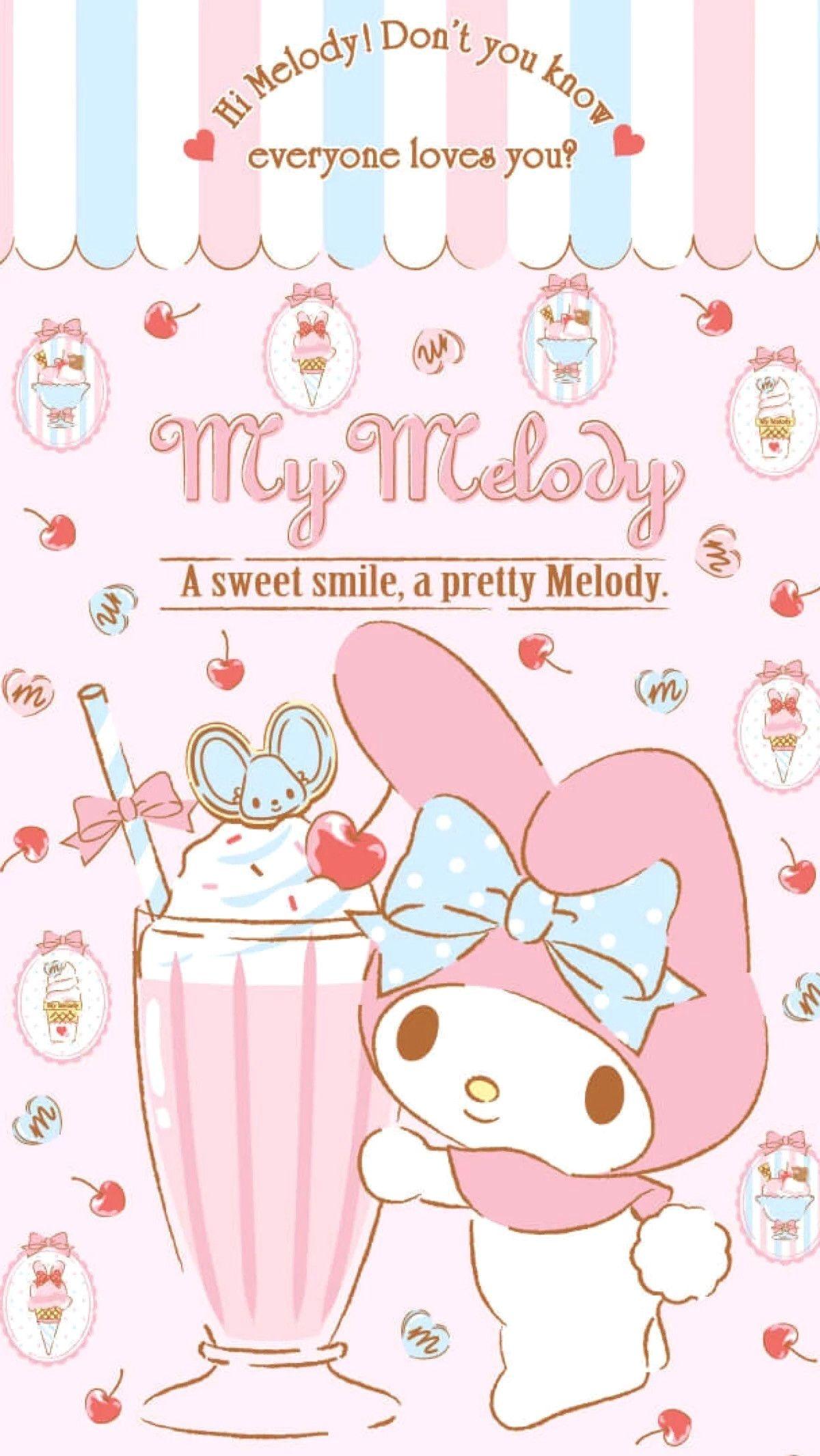 Cute My Melody Wallpapers