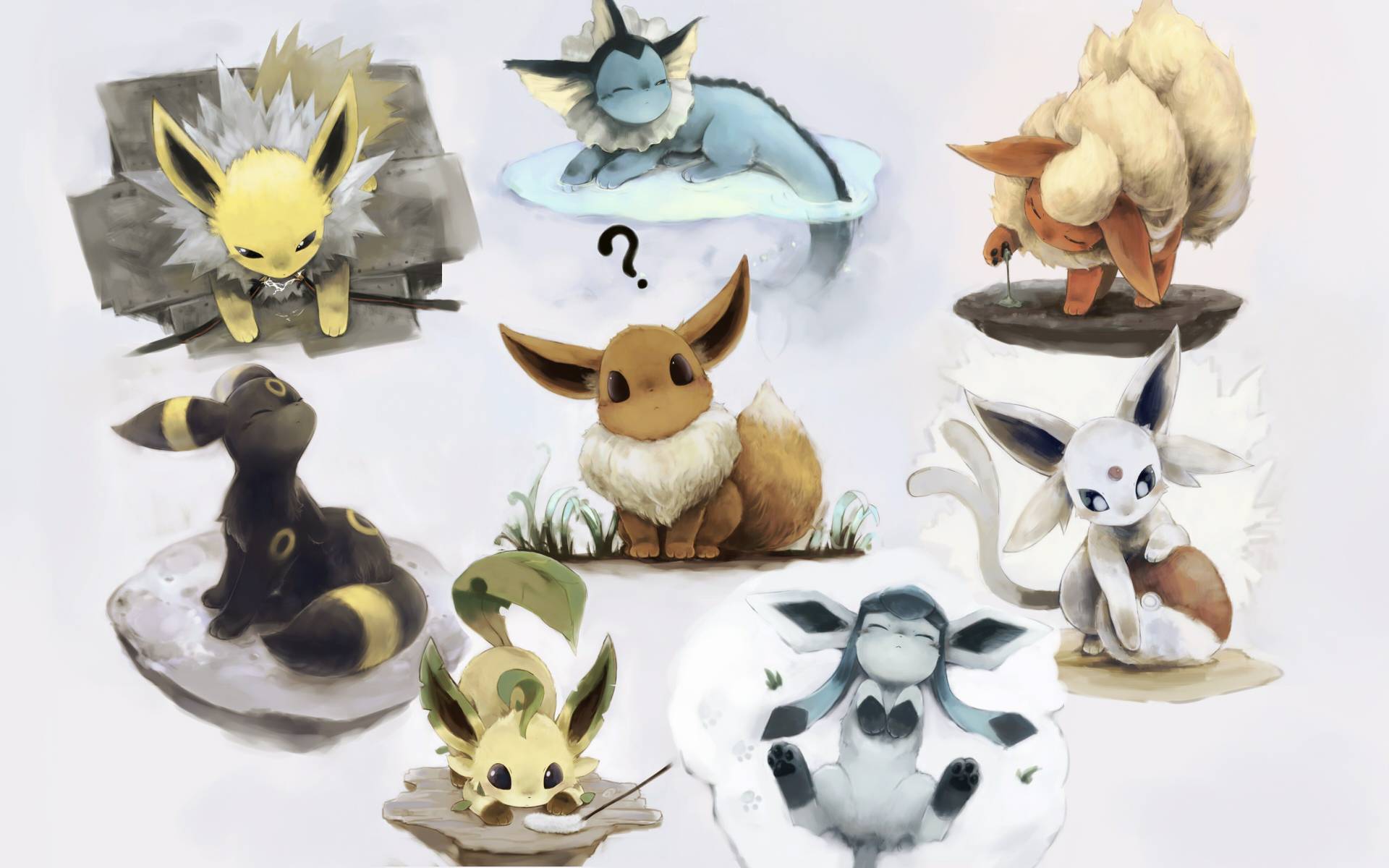 Cute Shiny Eevee Wallpapers