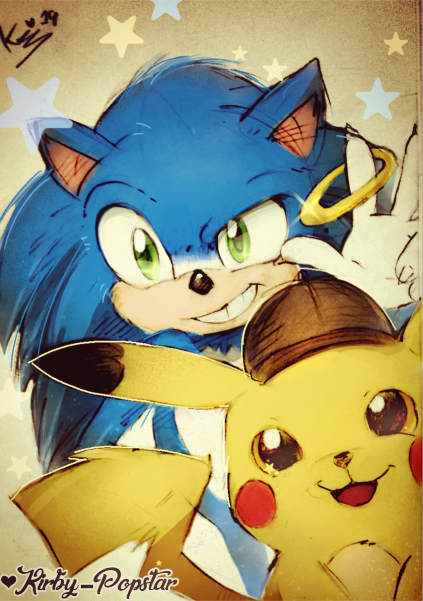 Cute Sonic And Pikachu Wallpapers