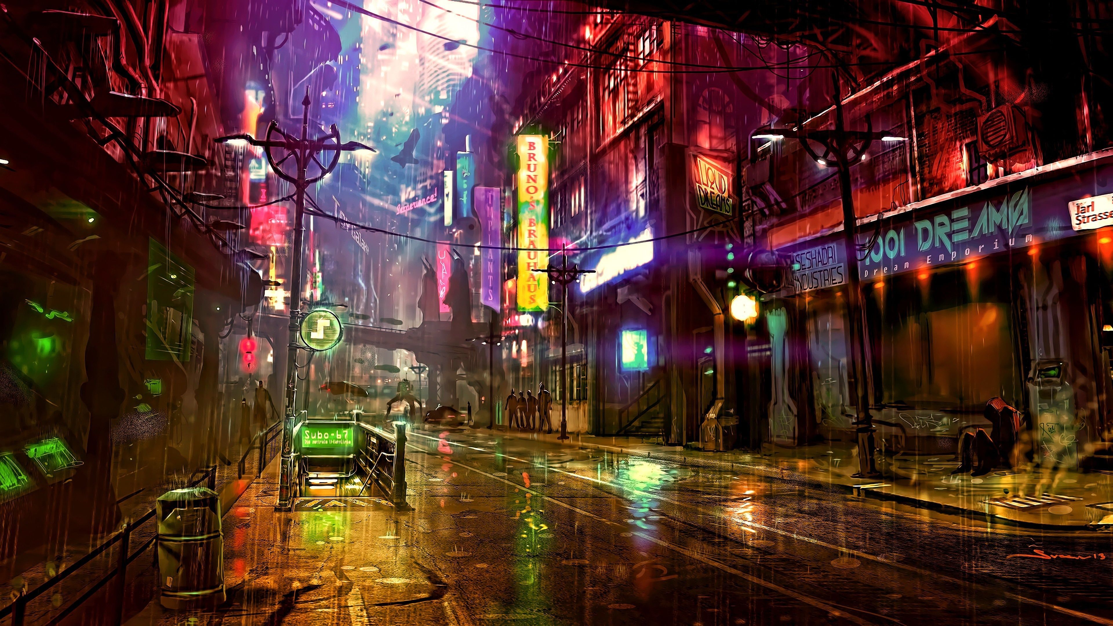 Cyber City Wallpapers