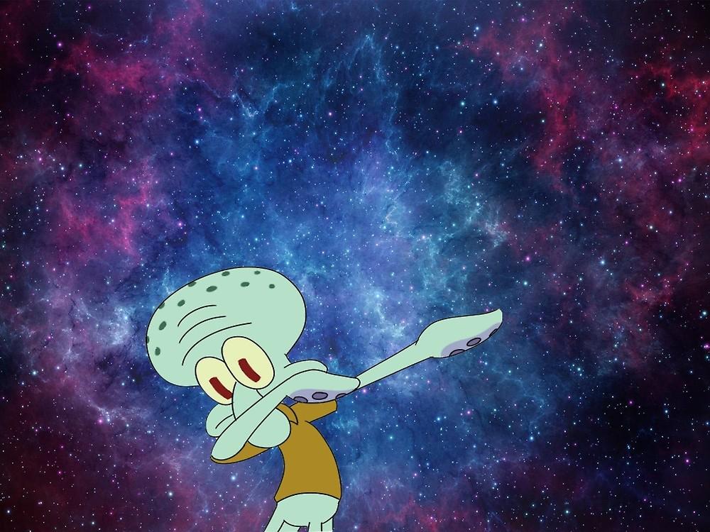 Dabbing Squidward Wallpapers