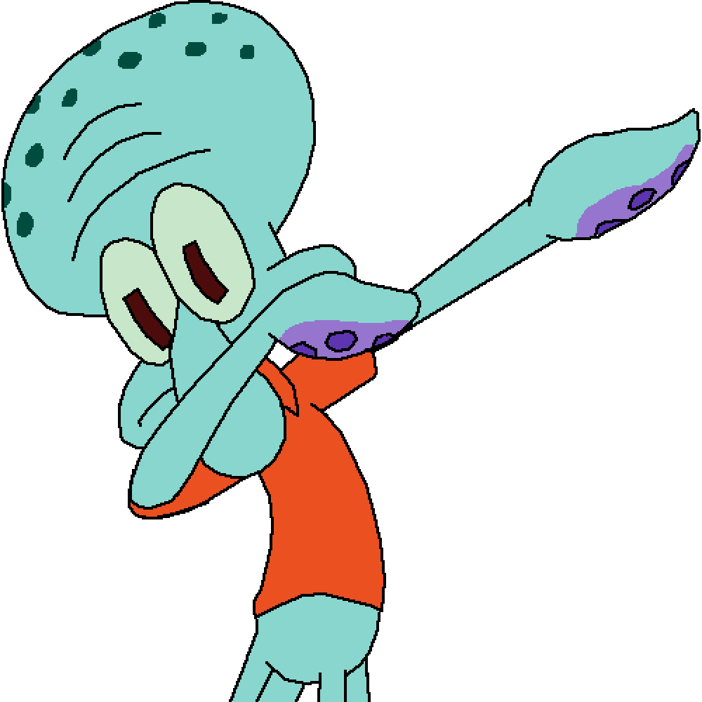 Dabbing Squidward Wallpapers