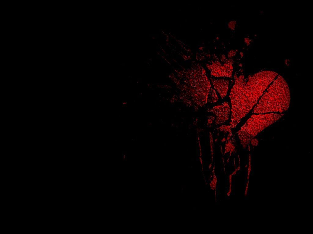 Dark Black Heart Wallpapers